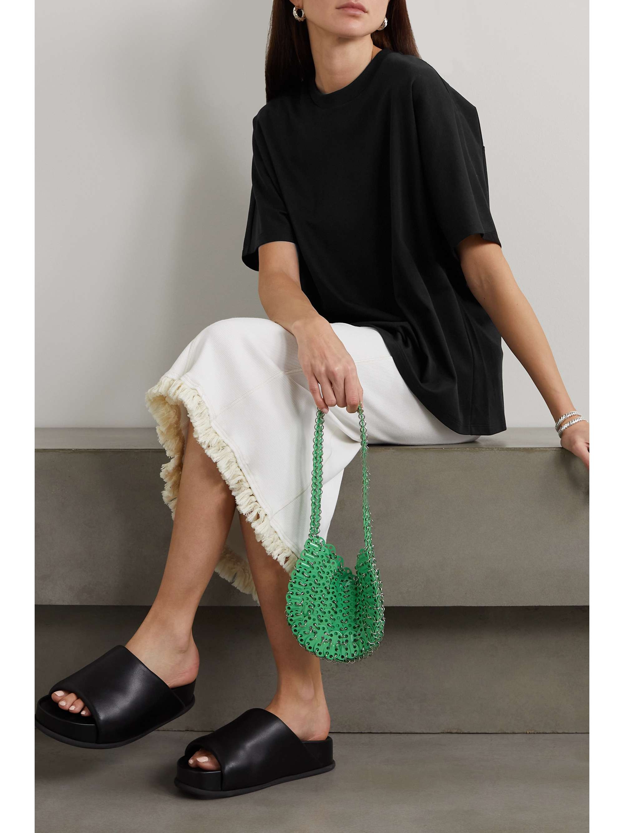 THEORY Oversized cotton-jersey T-shirt