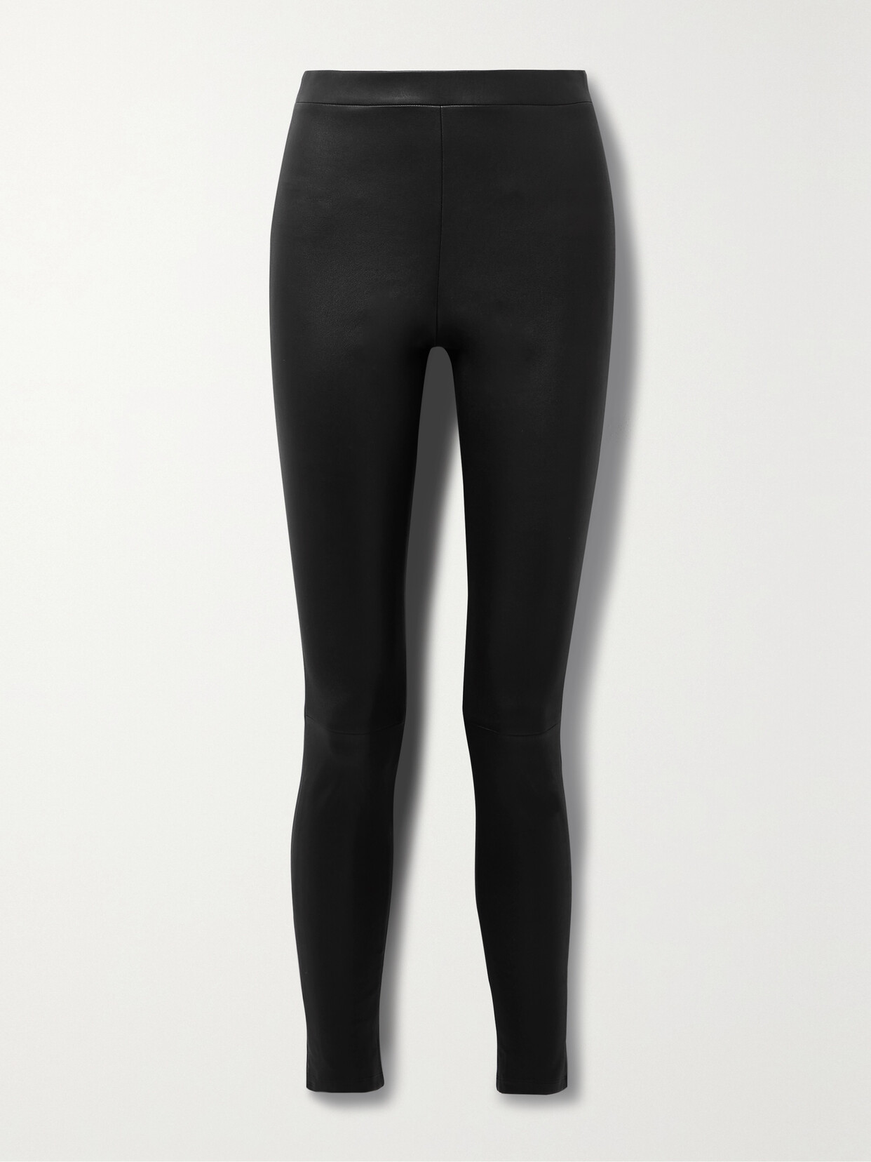 Theory - Adbelle Leather Leggings - Black