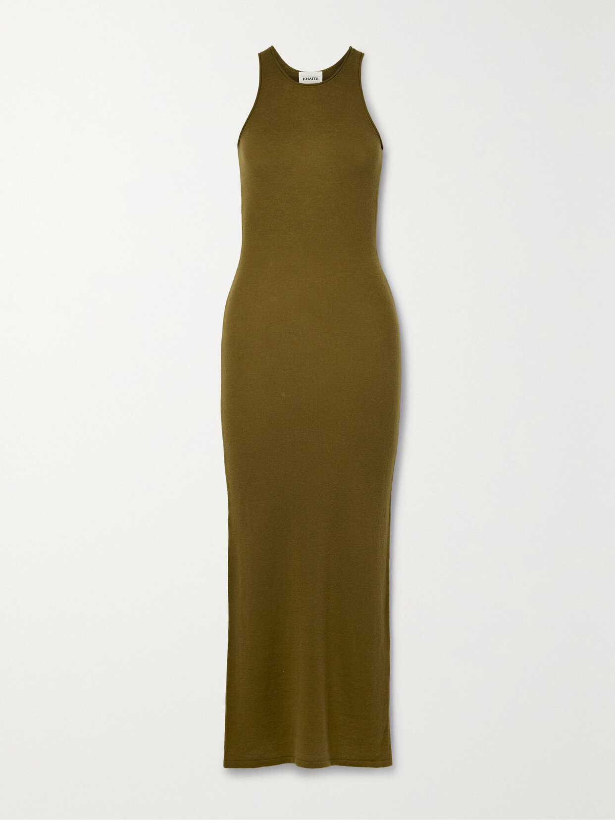 Khaite Maxikleid Jaime Aus Kaschmir In Green