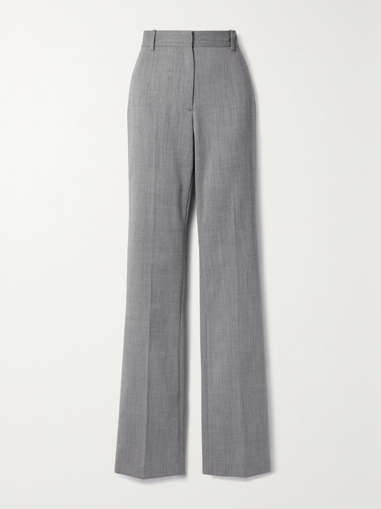 Nili Lotan - Corette Twill Straight-leg Pants - Gray