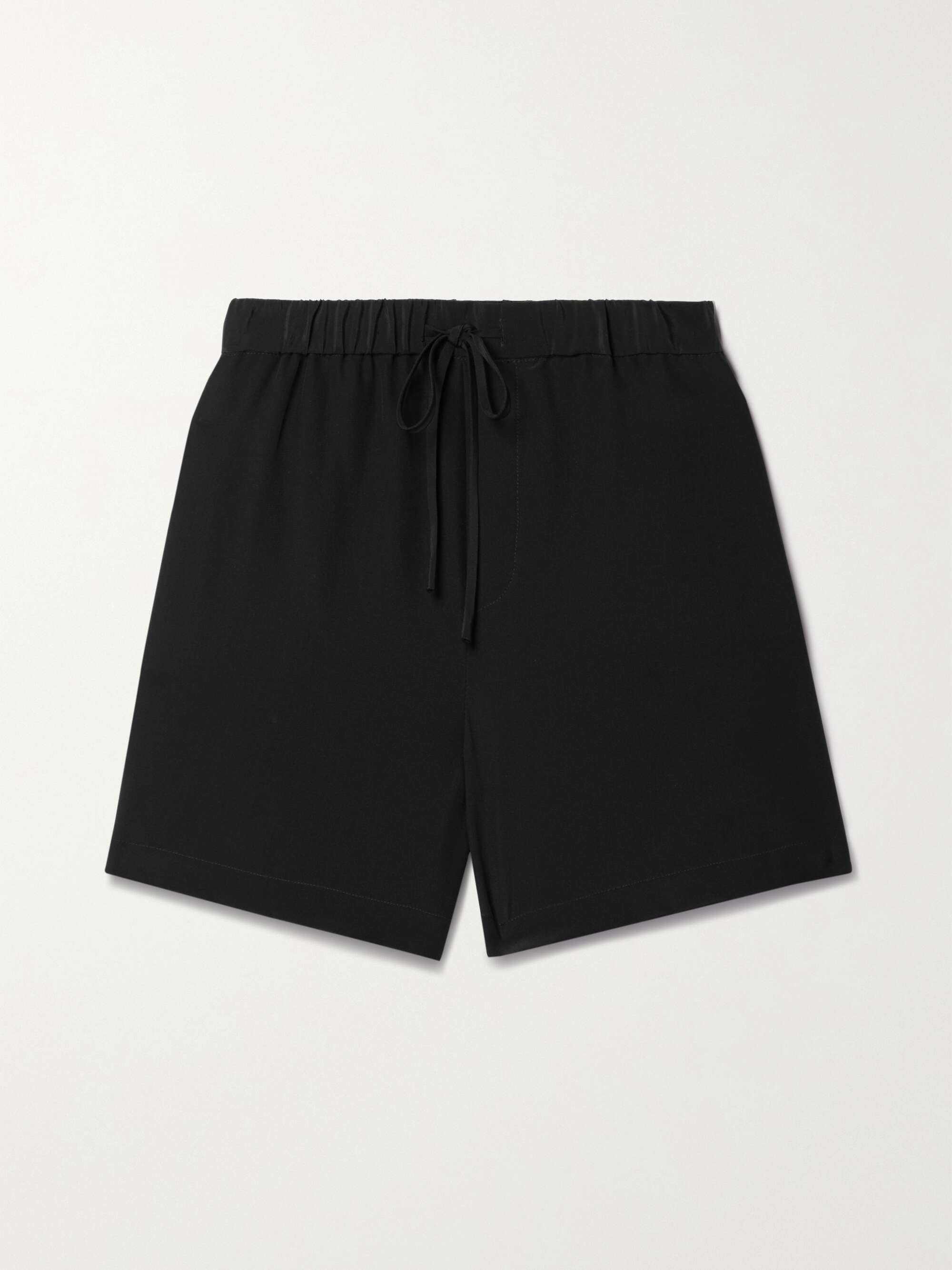 NILI LOTAN Frances silk-crepe shorts | NET-A-PORTER