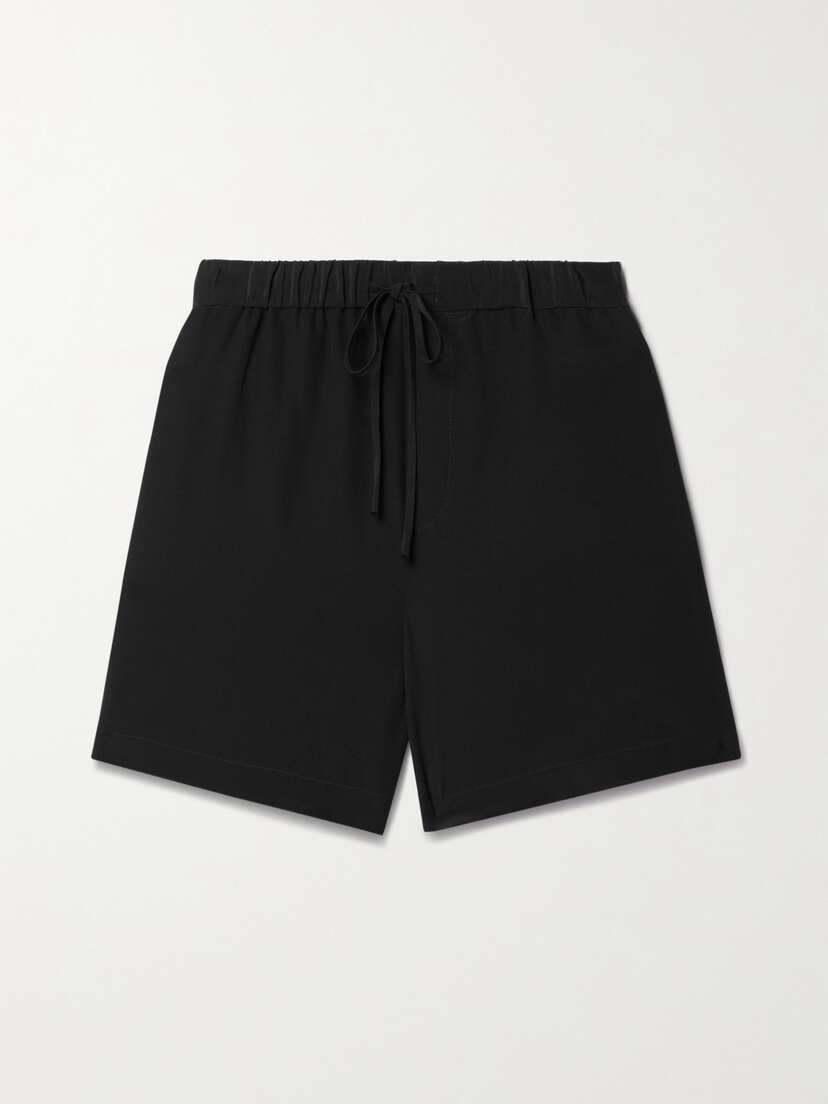 Nili Lotan Frances Silk-crepe Shorts