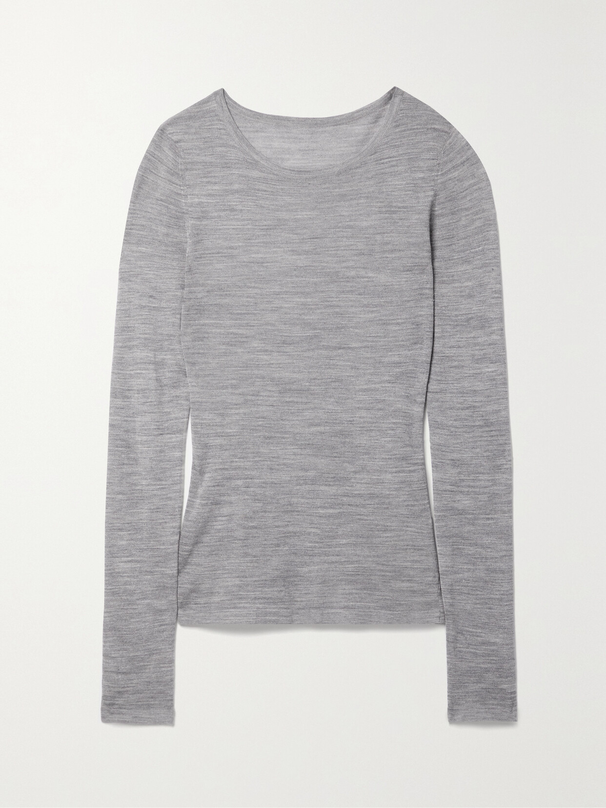 Nili Lotan - Candice Silk Sweater - Gray