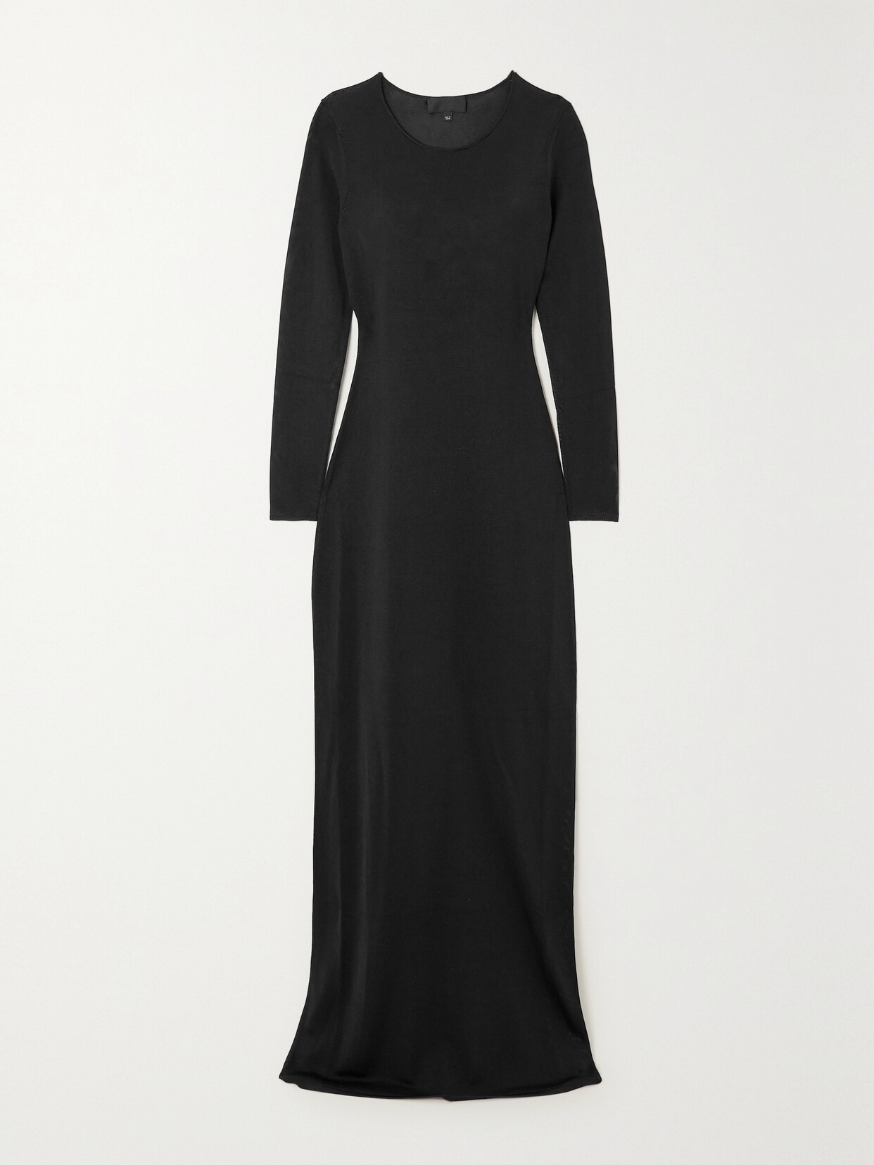 Nili Lotan Caper Silk Maxi Dress - Black