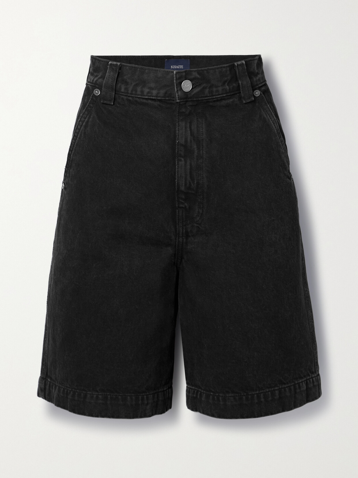 Khaite - Hayden Denim Shorts - Black