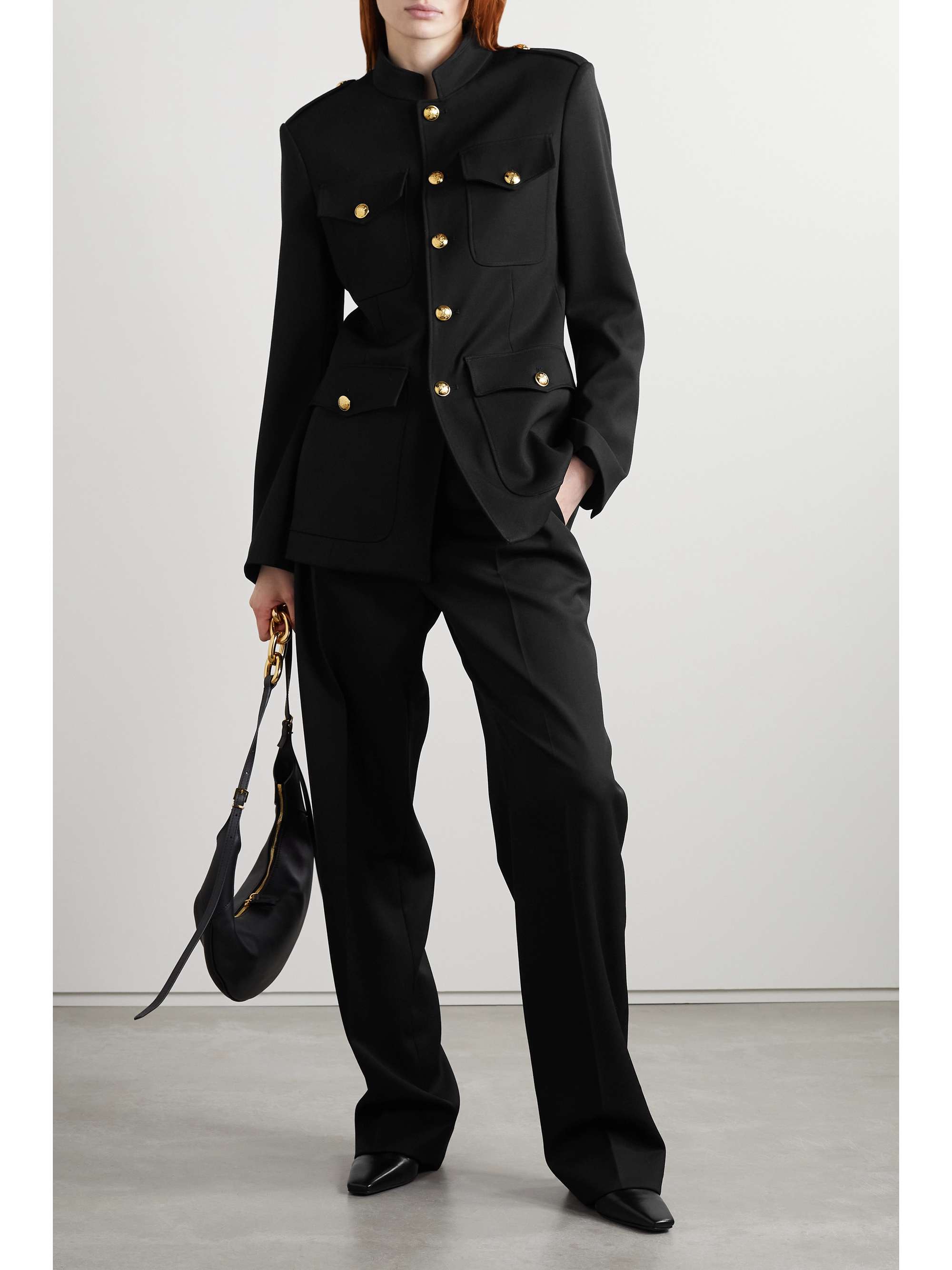 NILI LOTAN Nolwenn wool-twill jacket