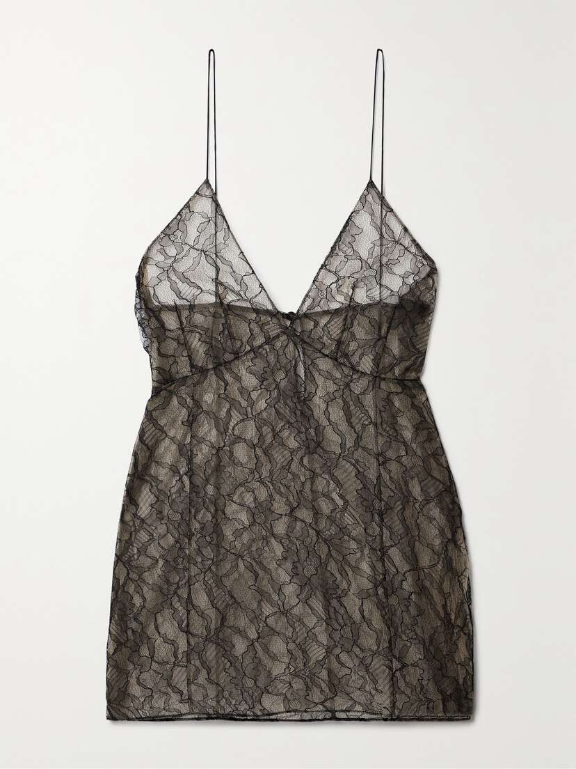 Khaite Grisella Cashmere-blend Lace Camisole