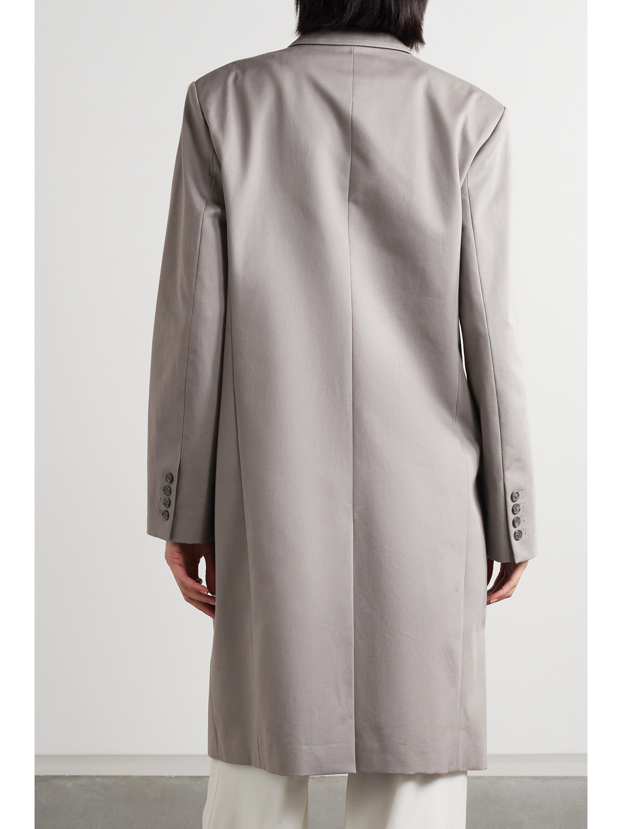 Glenn Cotton And Linen-Blend Twill Coat