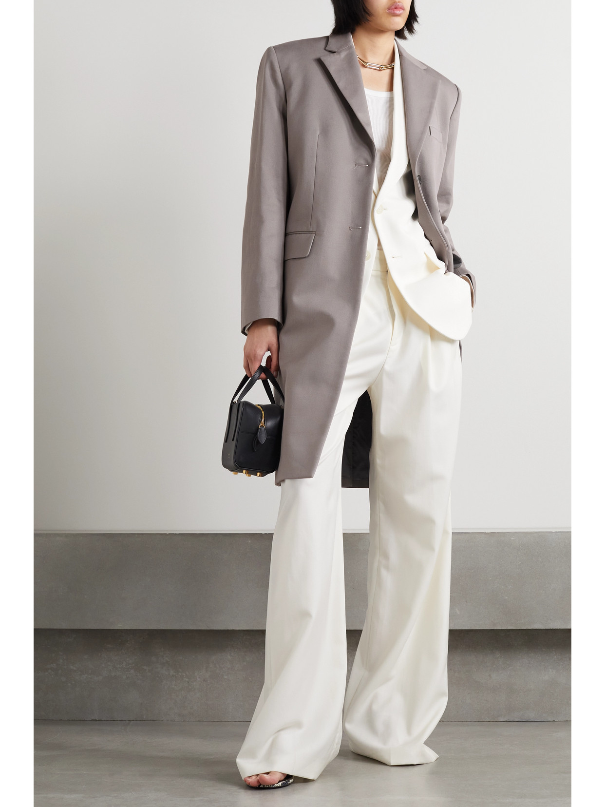 Glenn Cotton And Linen-Blend Twill Coat