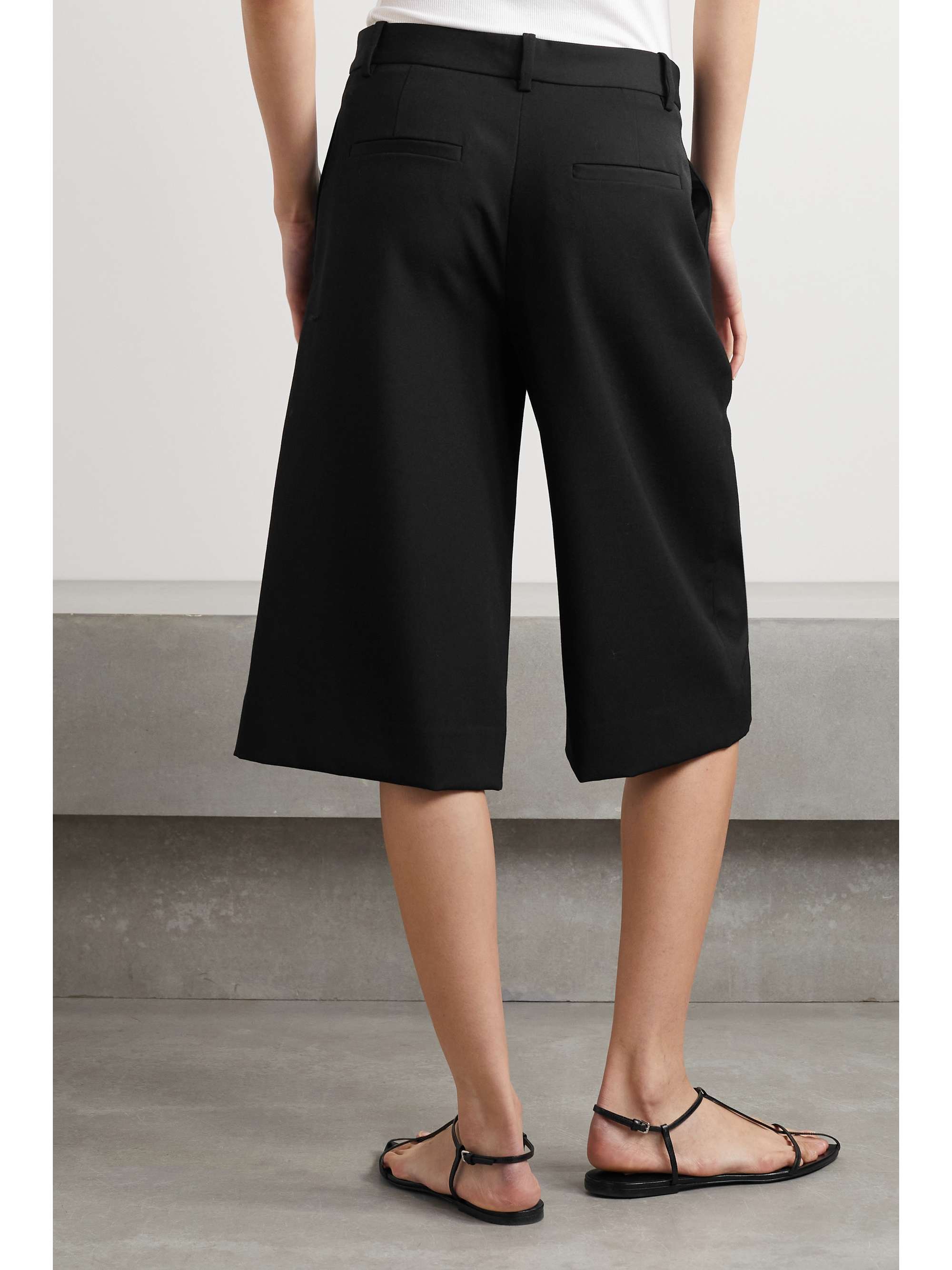 NILI LOTAN Erza wool shorts