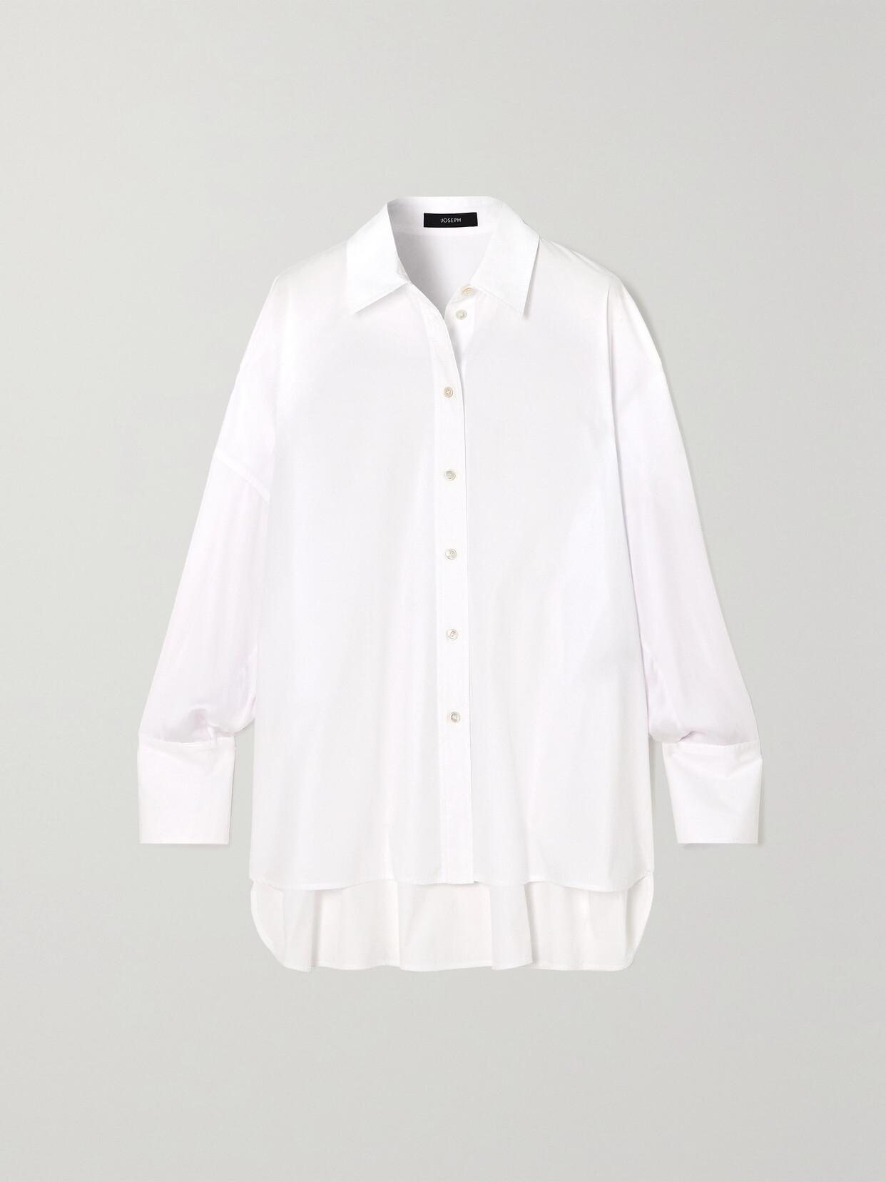 Joseph Baja Cotton-poplin Shirt - White