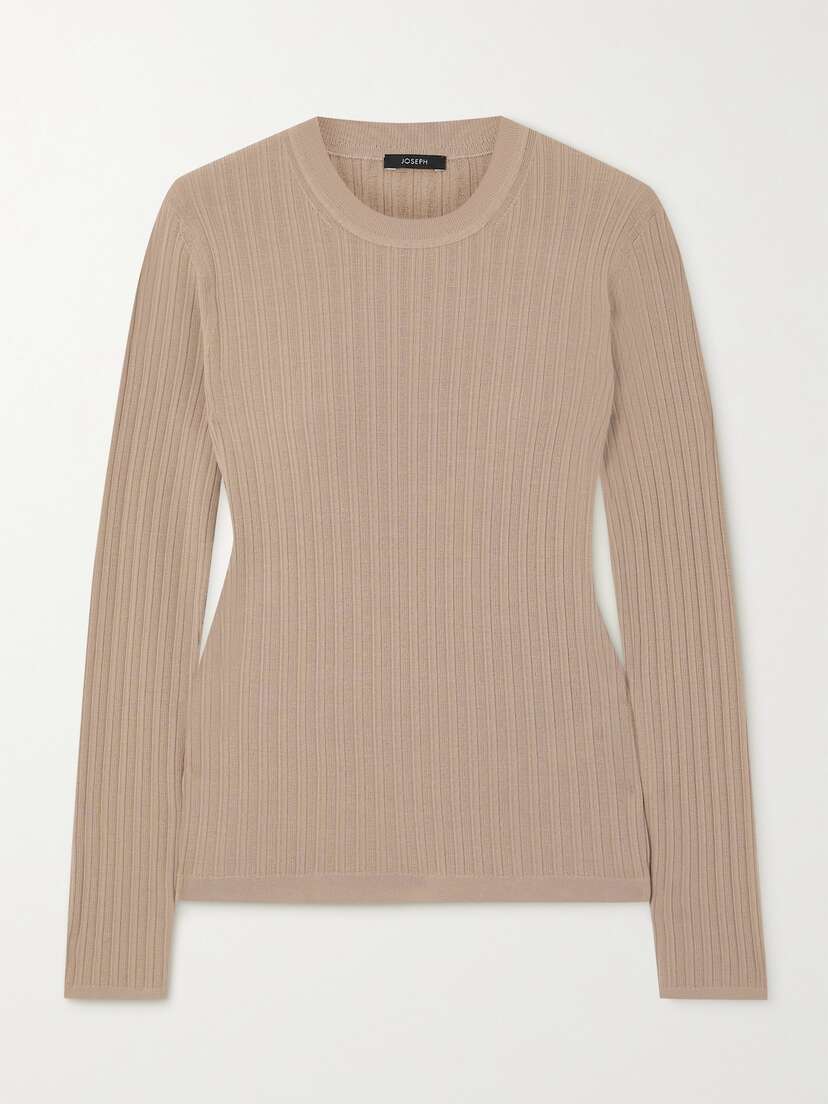 Joseph Ribbed Merino Wool Sweater