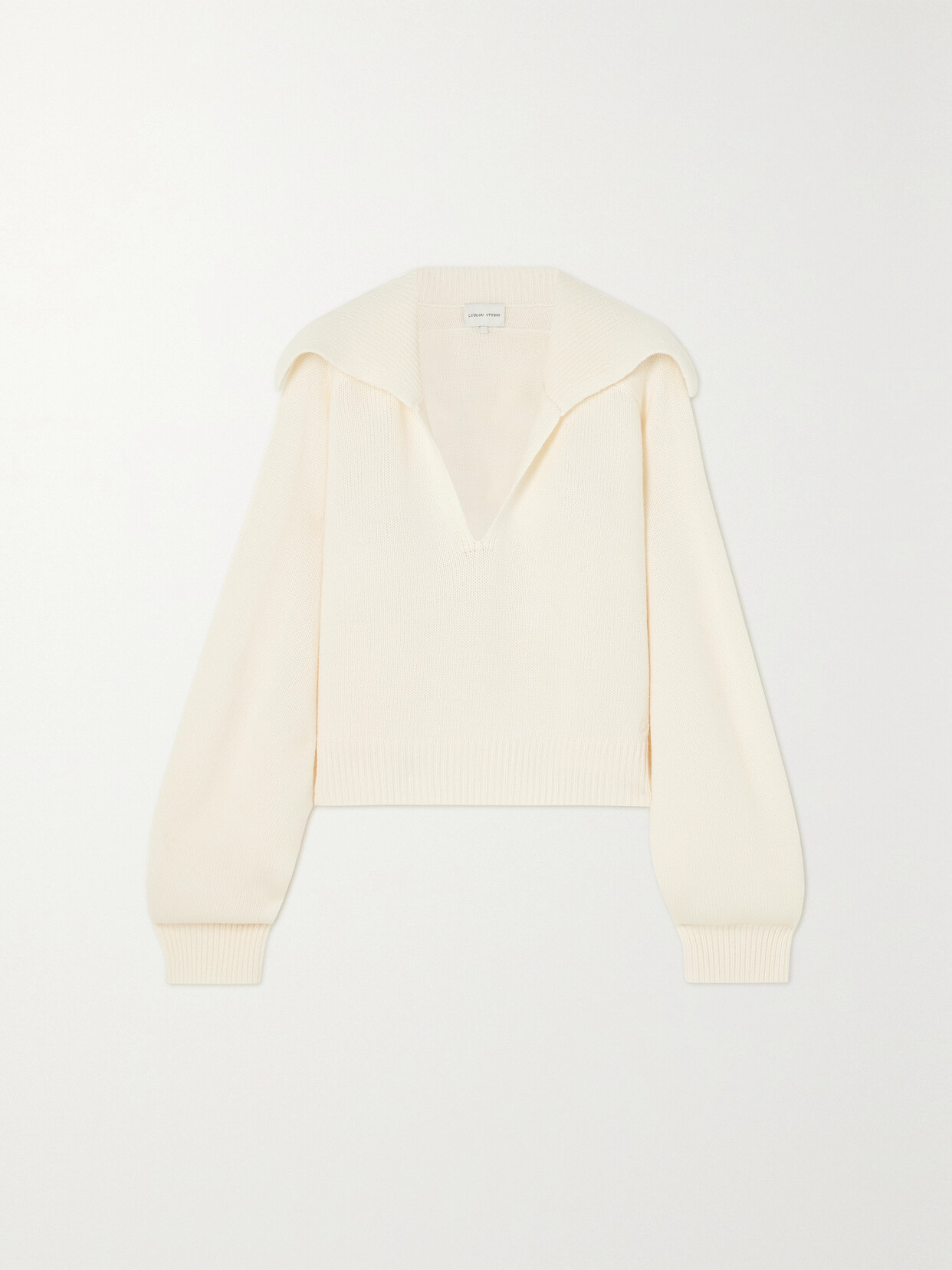 LOULOU STUDIO - + Net Sustain Aksi Wool And Cashmere-blend Sweater - Ivory