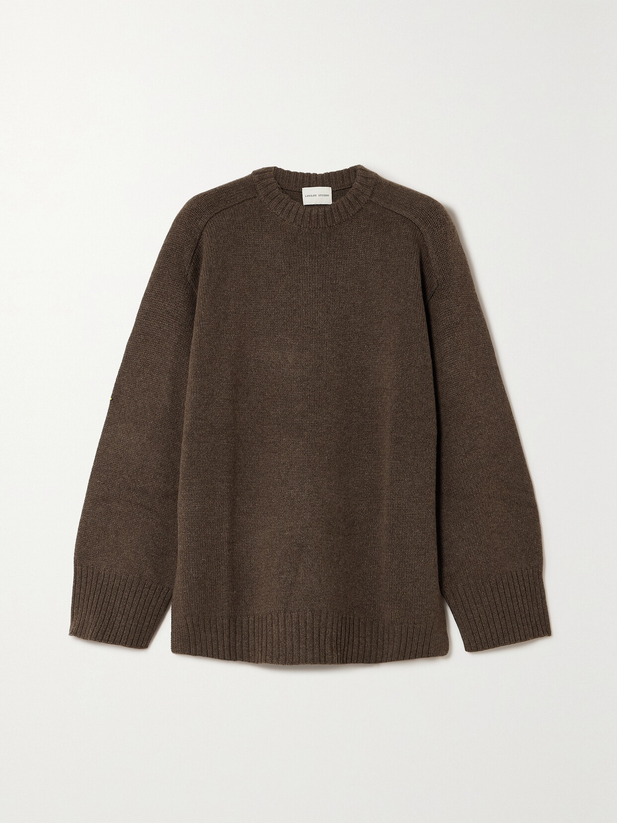 LOULOU STUDIO + NET SUSTAIN SAFI OVERSIZED WOOL AND CASHMERE-BLEND SWEATER
