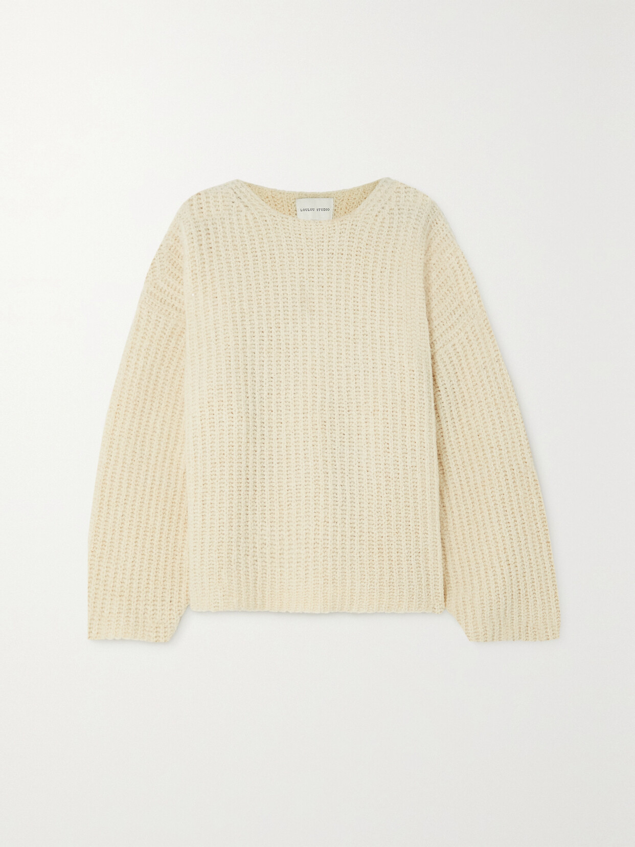 LOULOU STUDIO - Lola Ribbed Wool-blend Sweater - Ivory