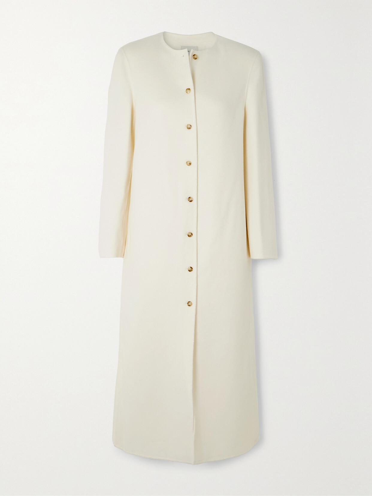 LOULOU STUDIO + Net Sustain Martil Wool And Cashmere-blend Coat - Ivory