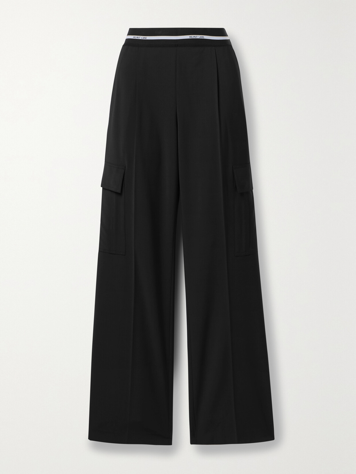 Helmut Lang - Jersey Wide-leg Pants - Black