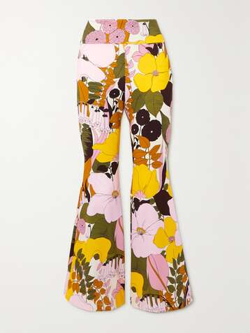 Designer Flared Pants for Women | NET-A-PORTER