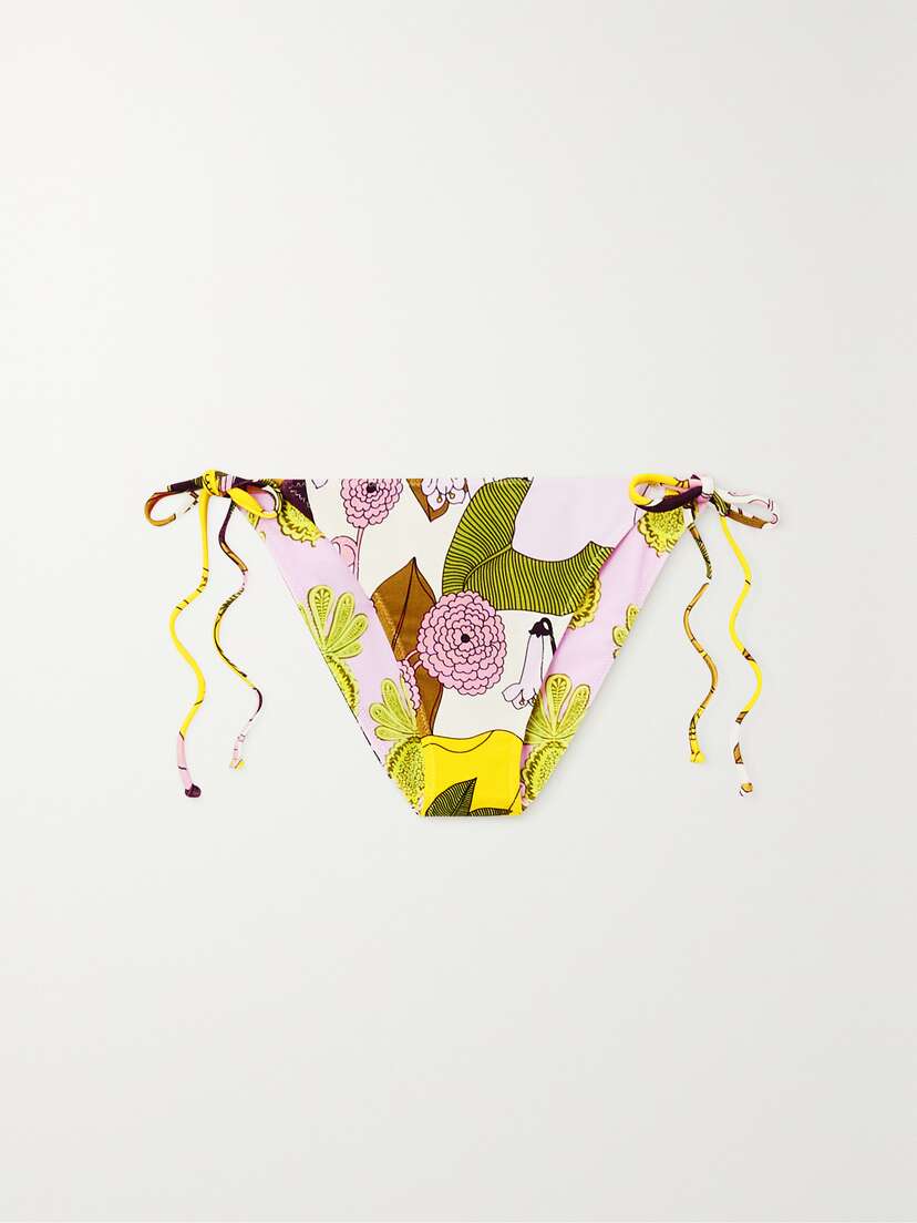 La DoubleJ Printed Bikini Briefs - xx large