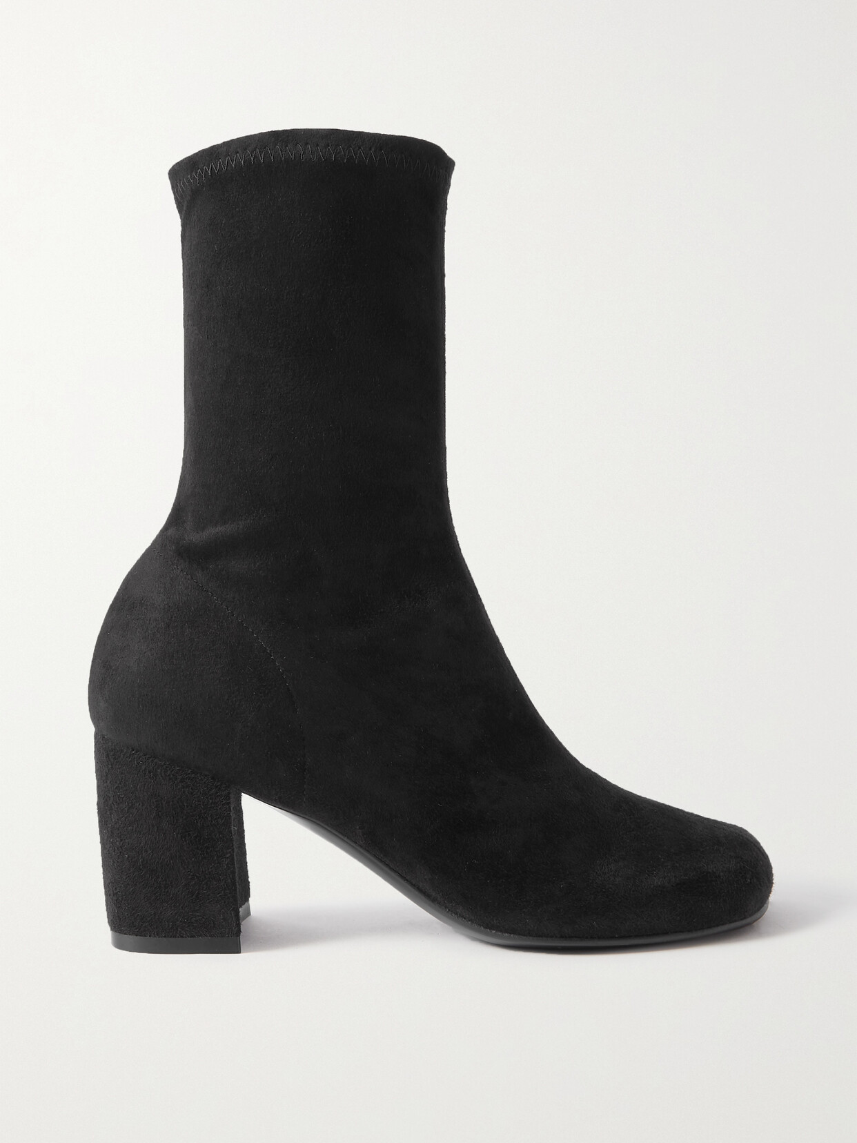 Dries Van Noten Suede Ankle Boots - Black