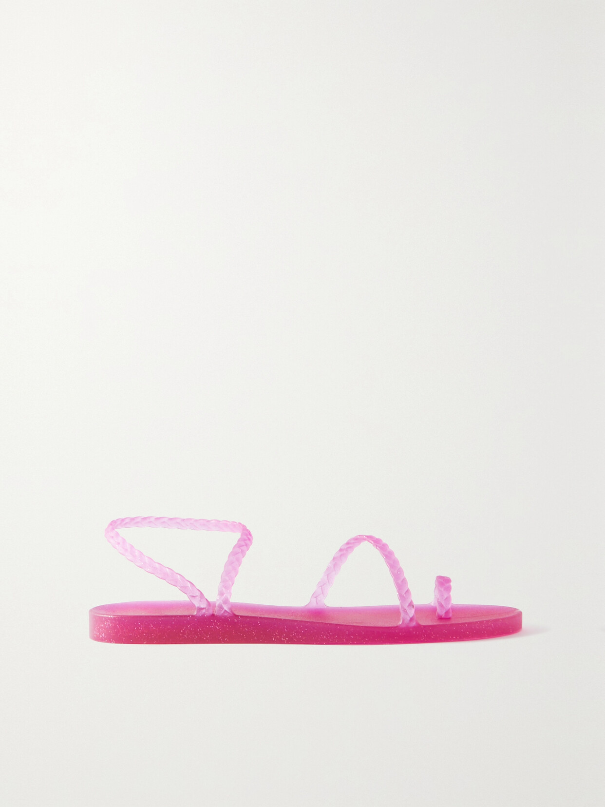 Ancient Greek Sandals Eleftheria Braided Rubber Sandals - Pink