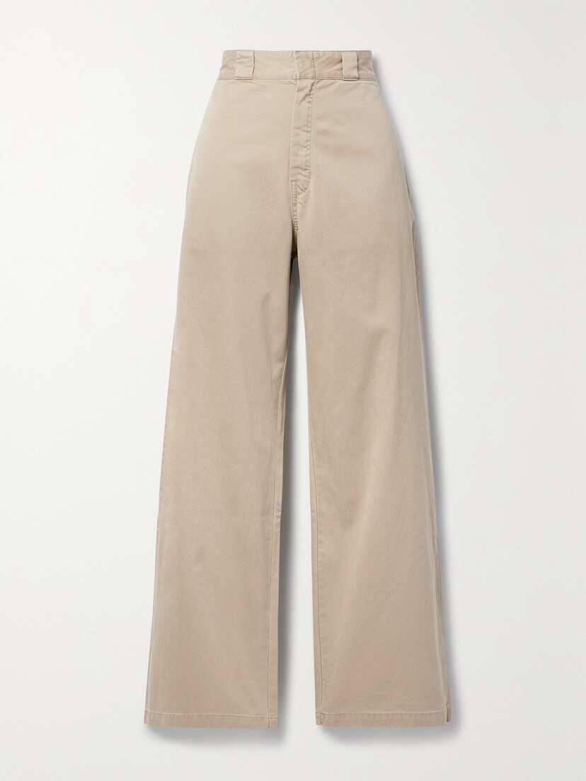 R13 Cotton-twill Wide-leg Pants