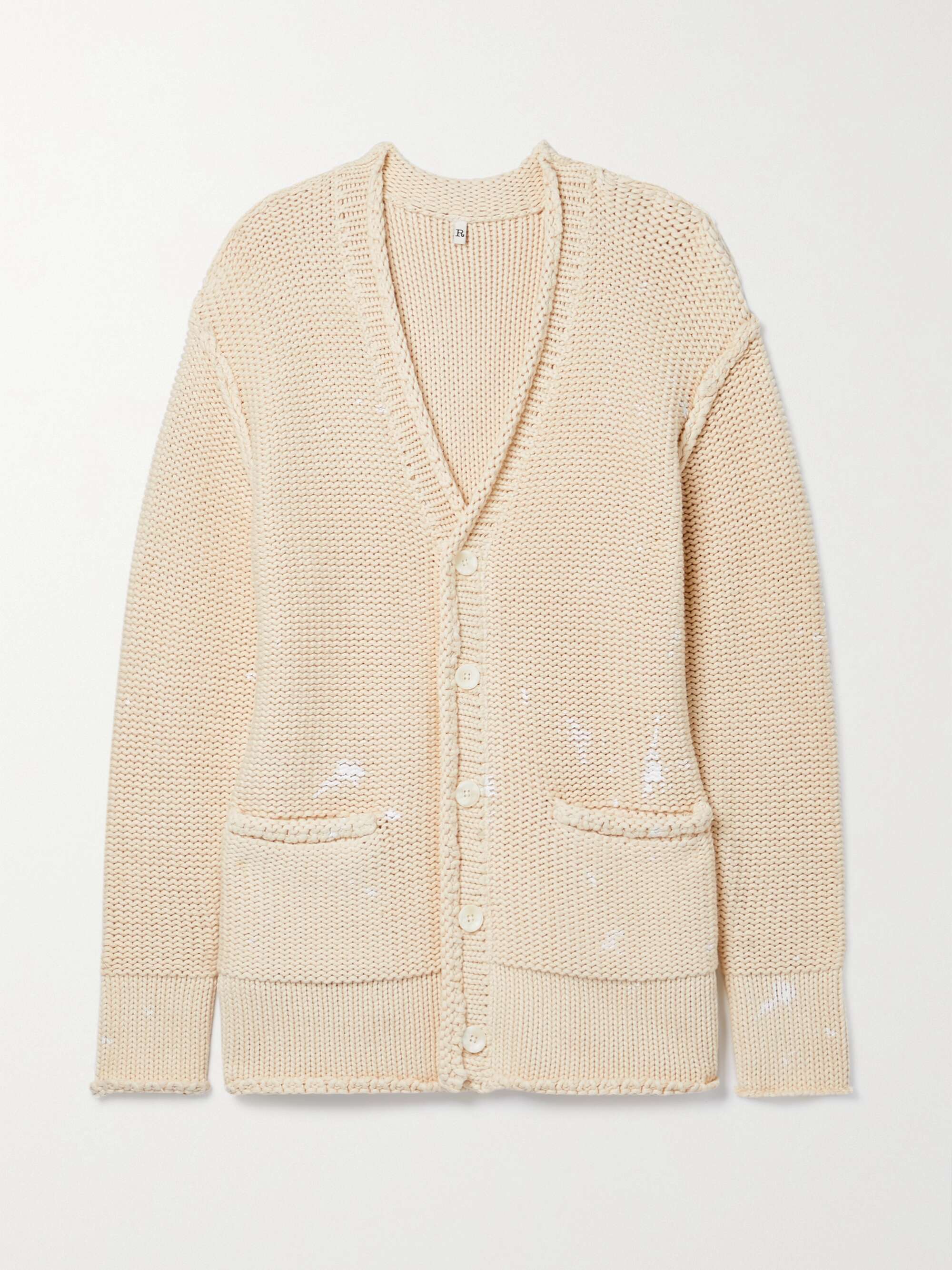 Beige cotton hotsell cardigan