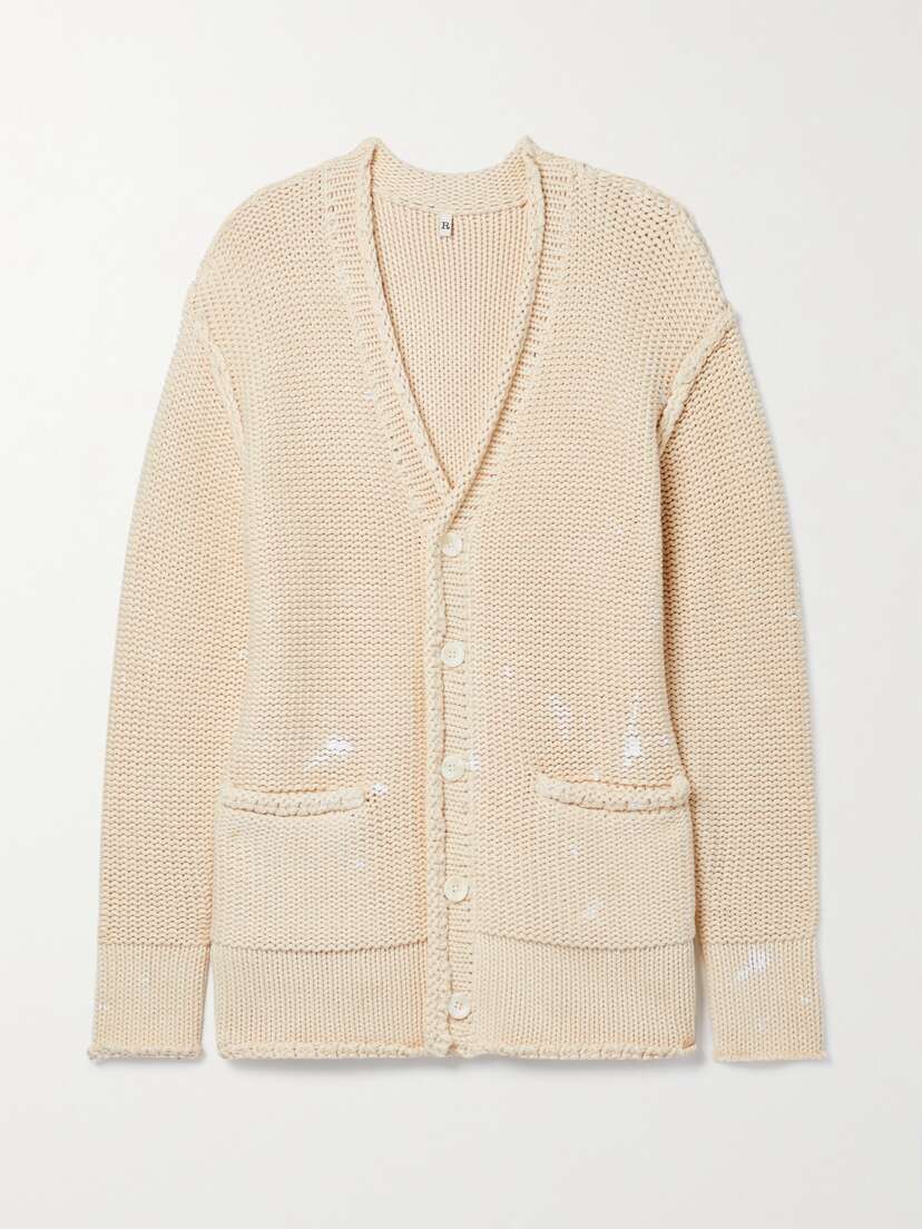 R13 Cotton Cardigan