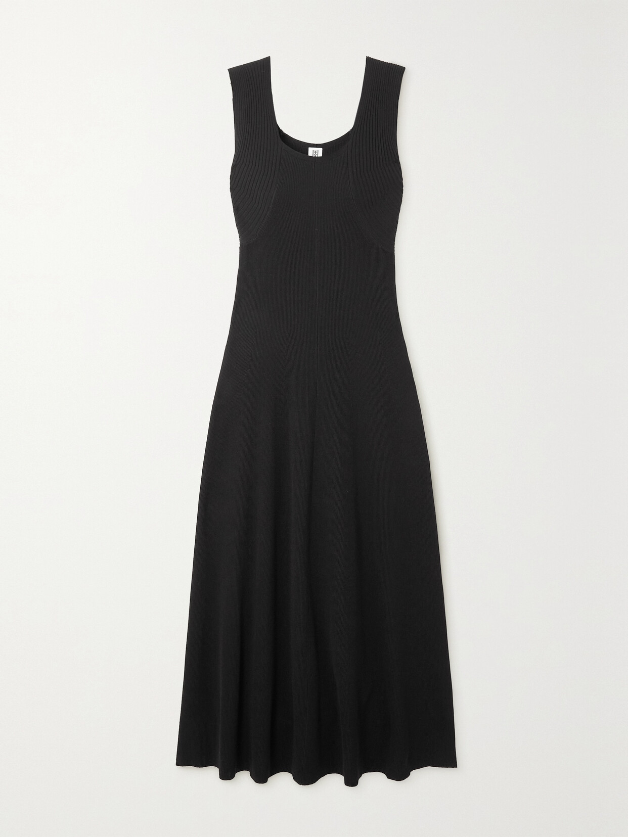 By Malene Birger Lilo Sleeveless Midi Dress In Black