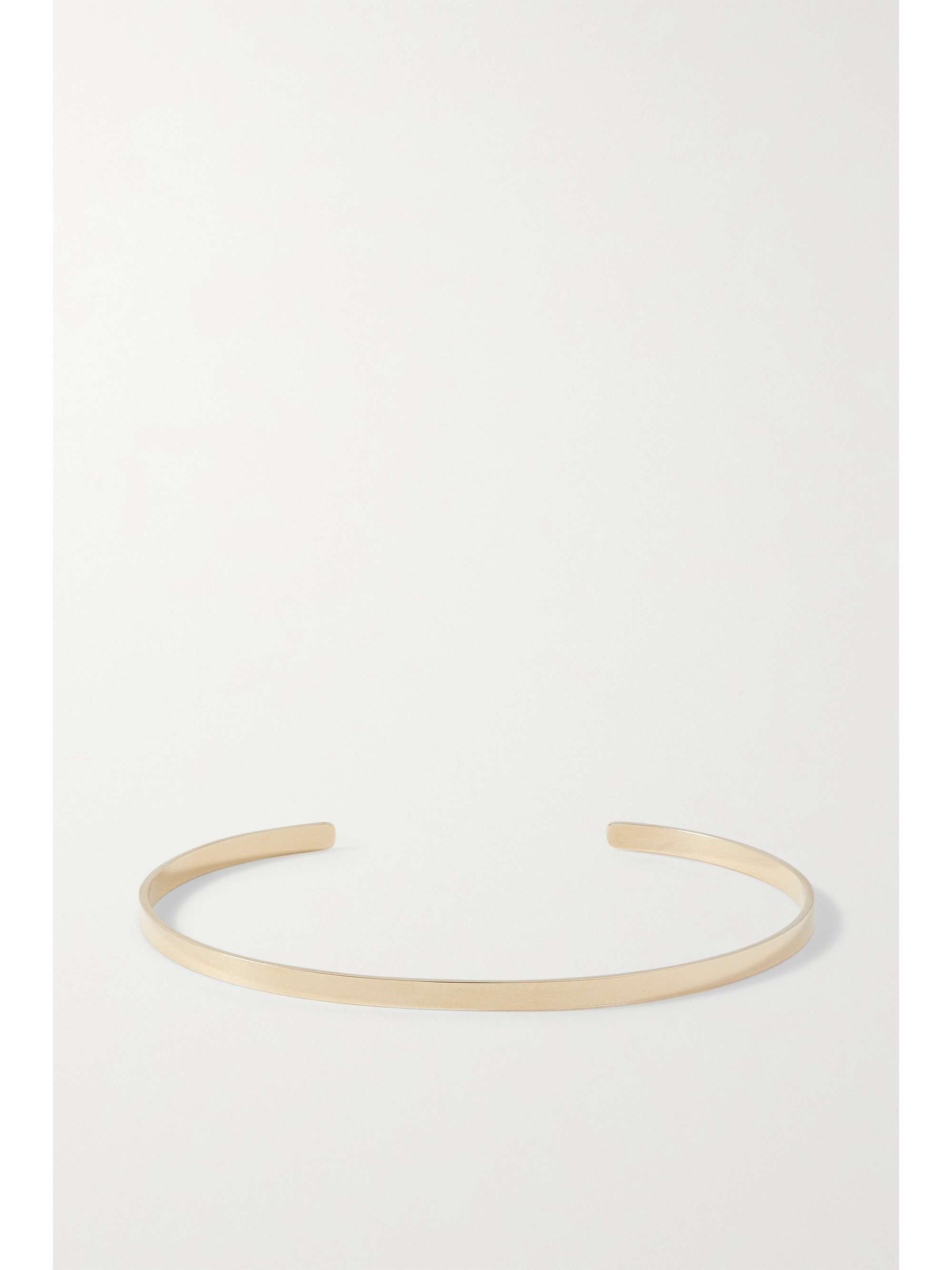 STONE AND STRAND 10-karat gold cuff