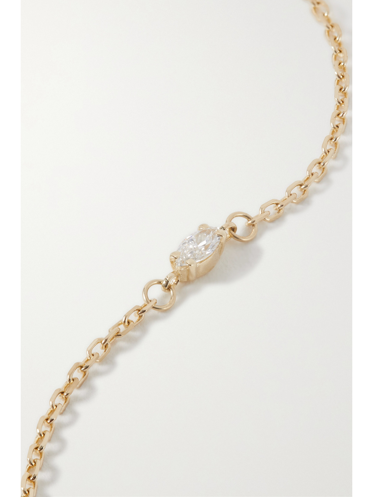 Stone And Strand 14-karat Gold Laboratory-grown Diamond Bracelet In Gold