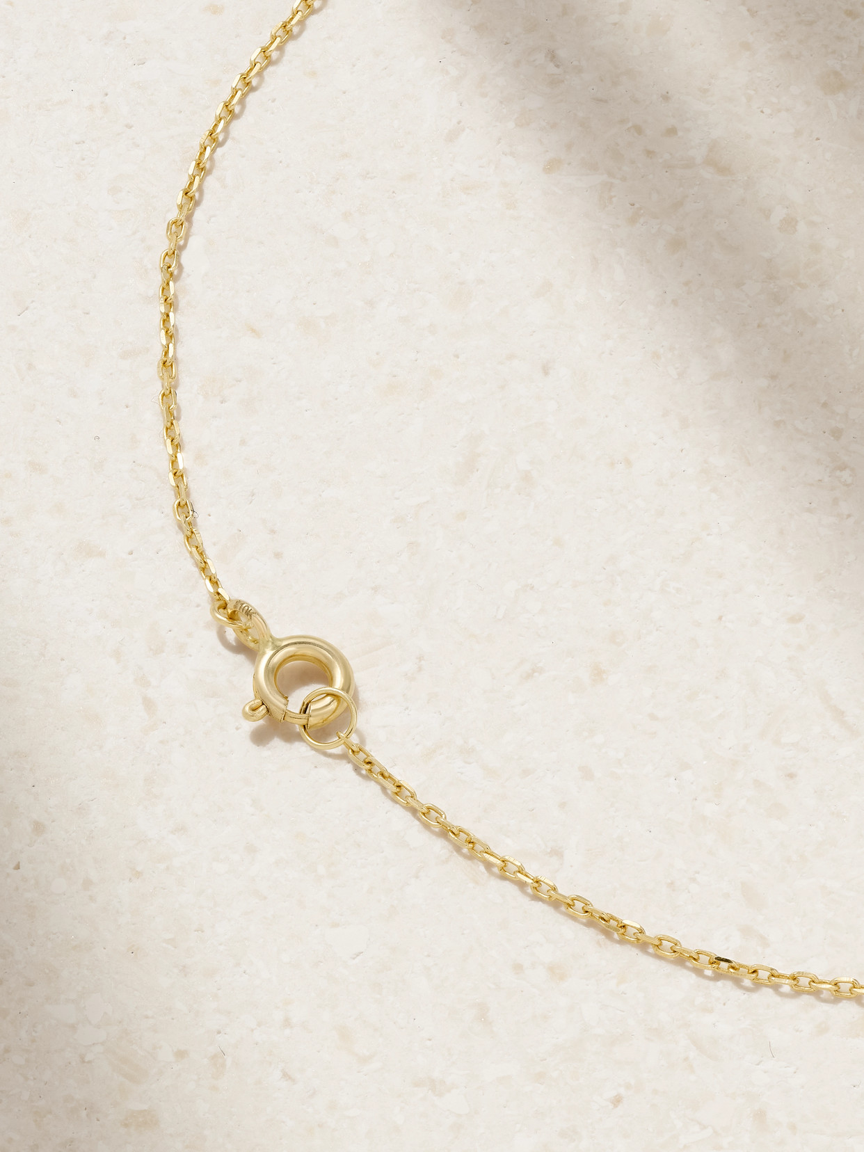 Shop Stone And Strand 10-karat Gold Diamond Necklace