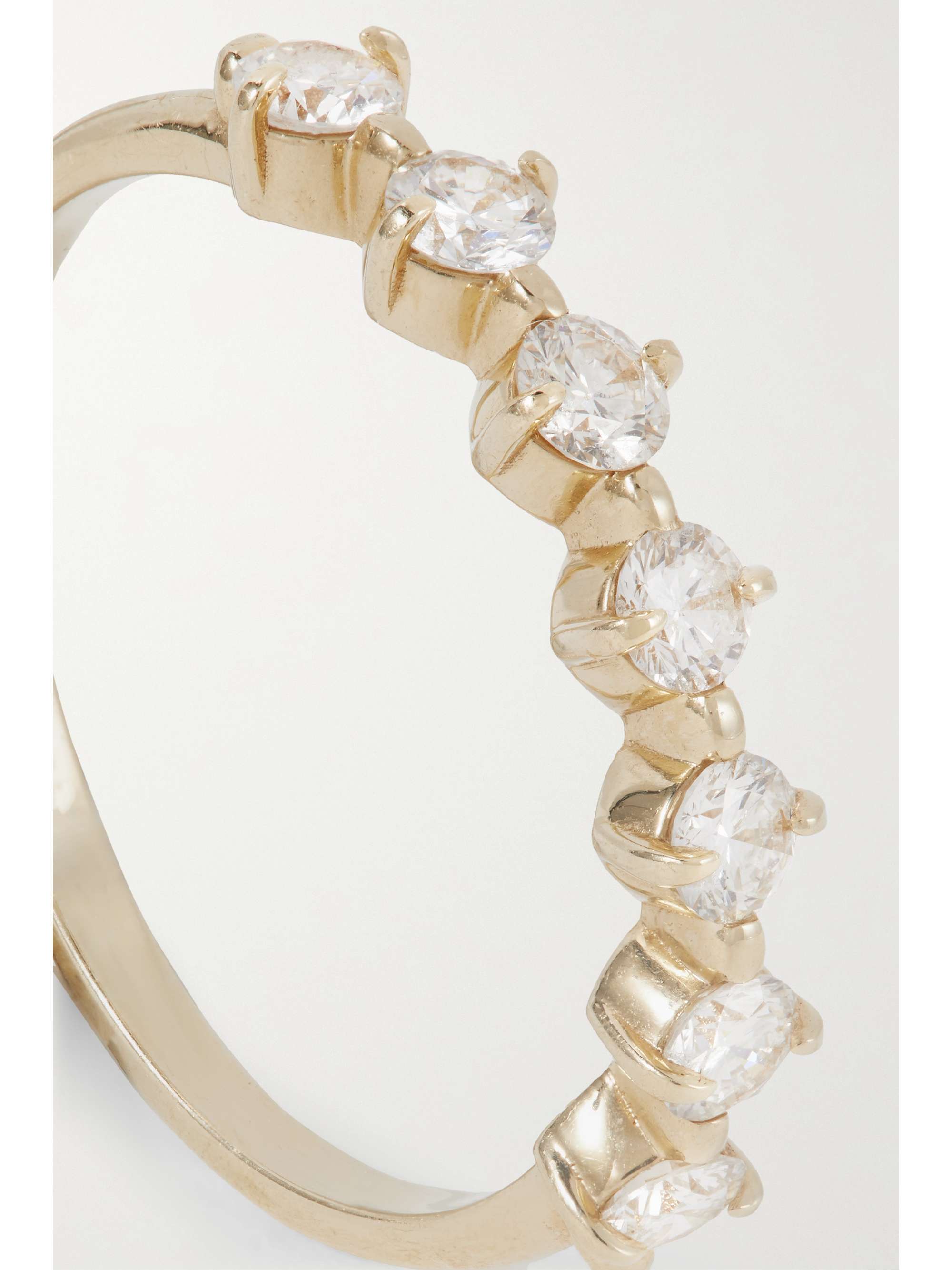 STONE AND STRAND Bold Bright Lights 14karat gold laboratorygrown