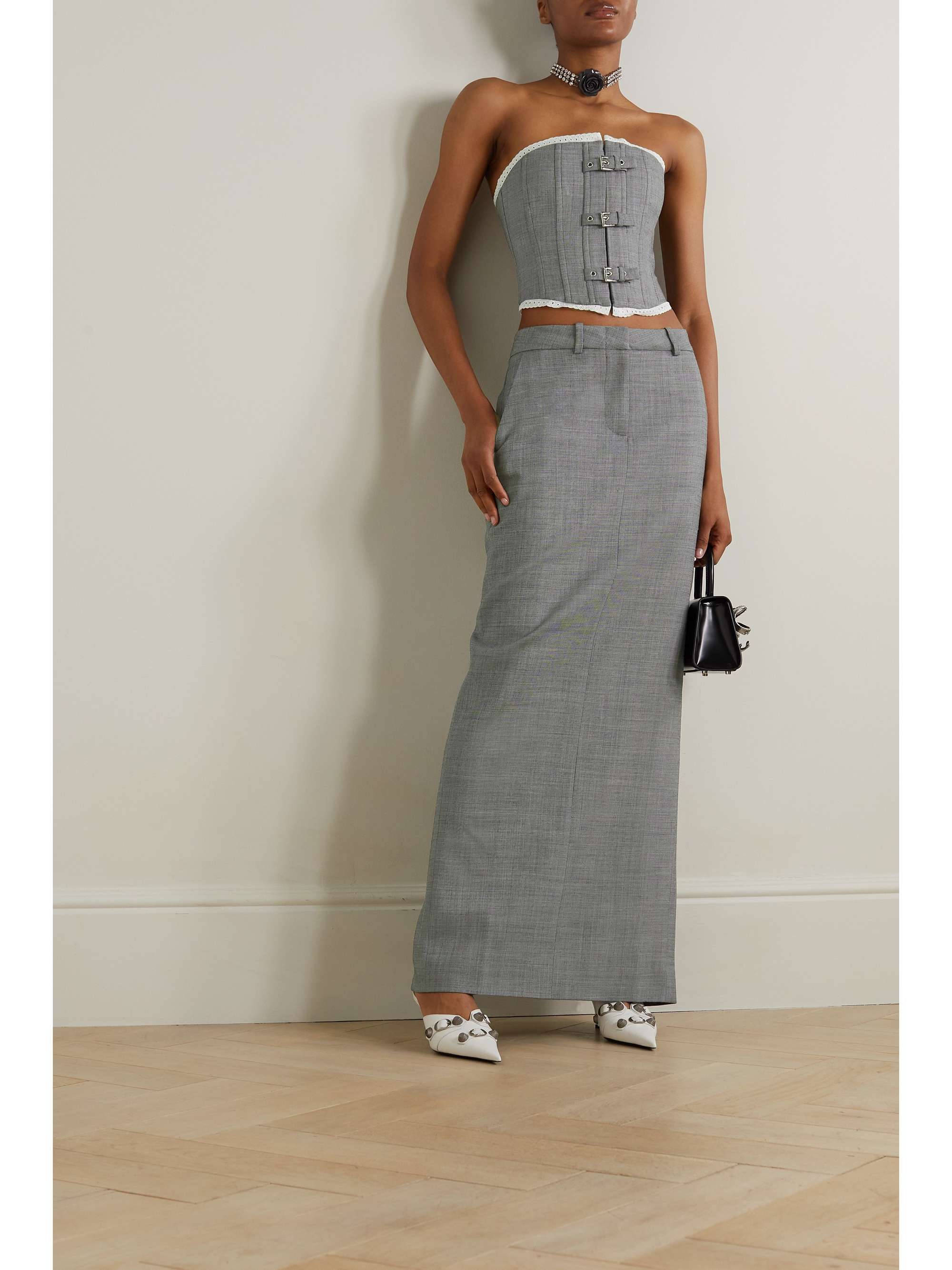wool skirt maxi