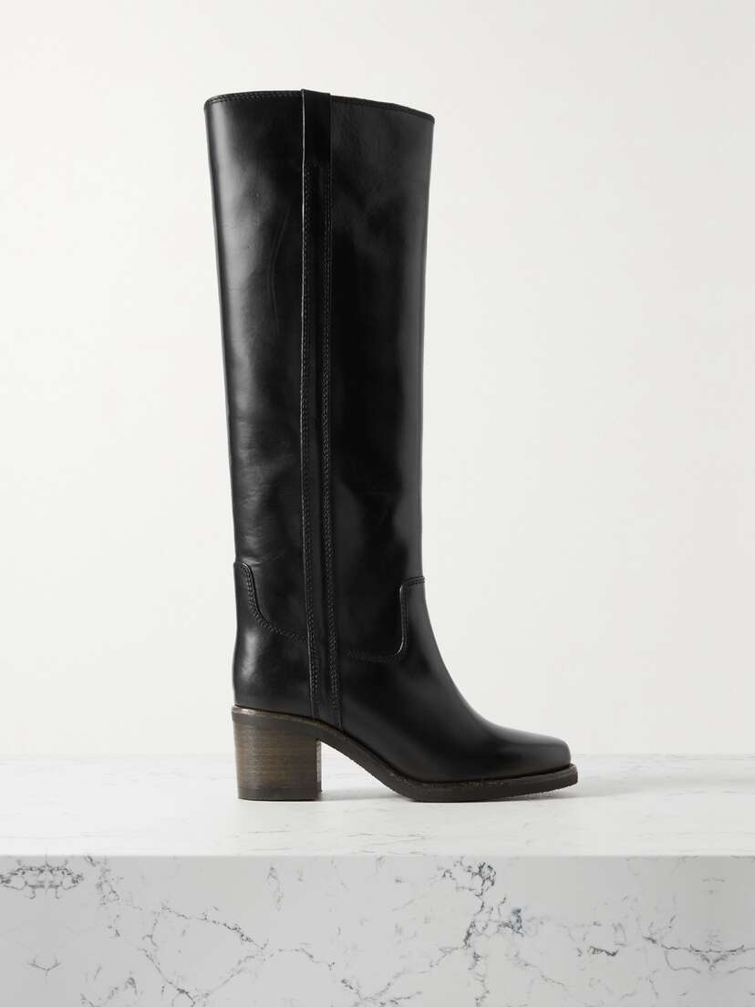 Isabel Marant Seenia Leather Knee Boots