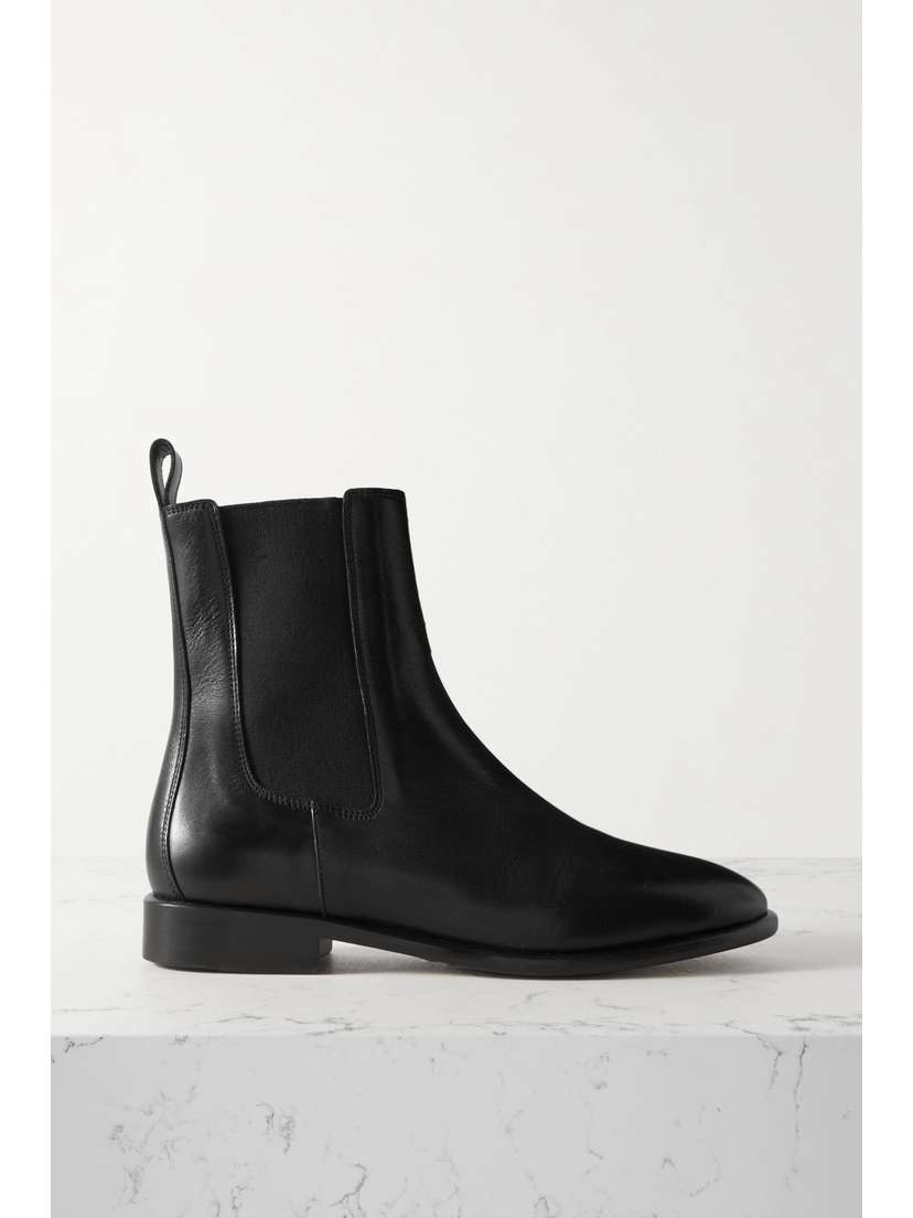 Isabel Marant Galna Leather Chelsea Boot