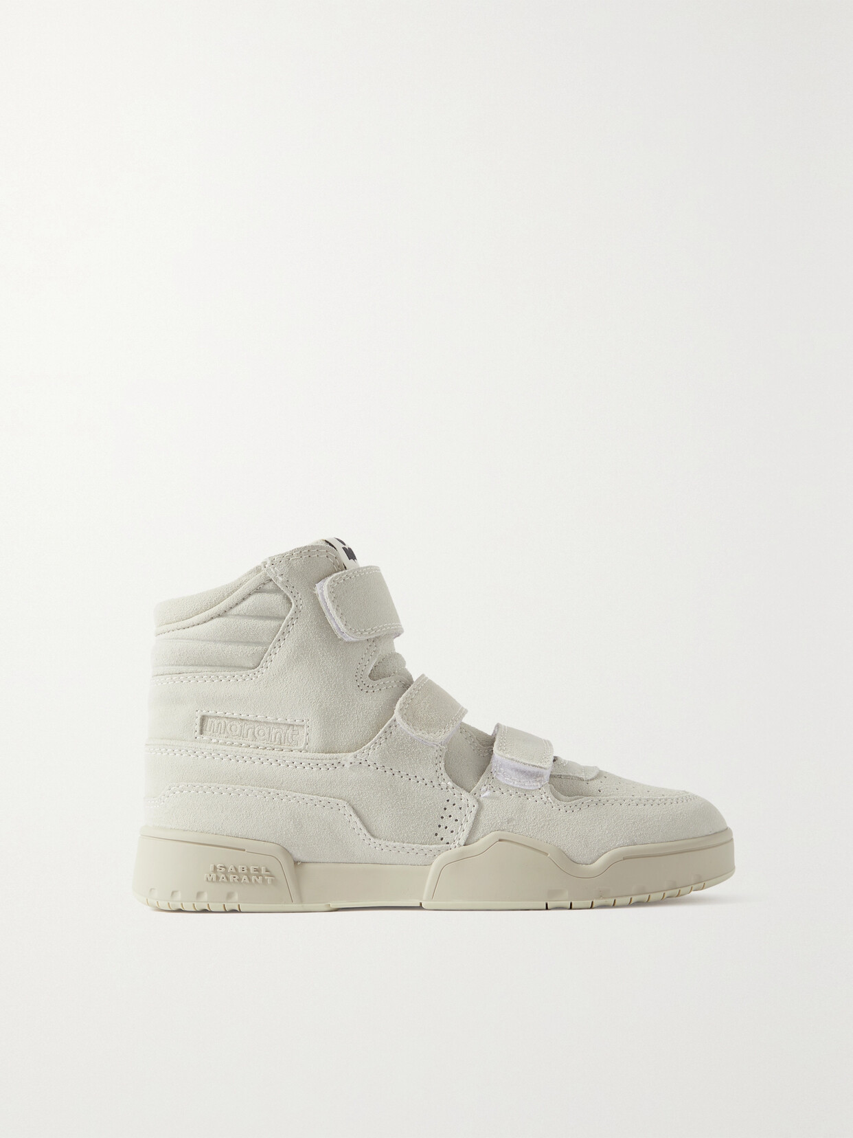 Isabel Marant - Oney Suede High-top Sneakers - Off-white