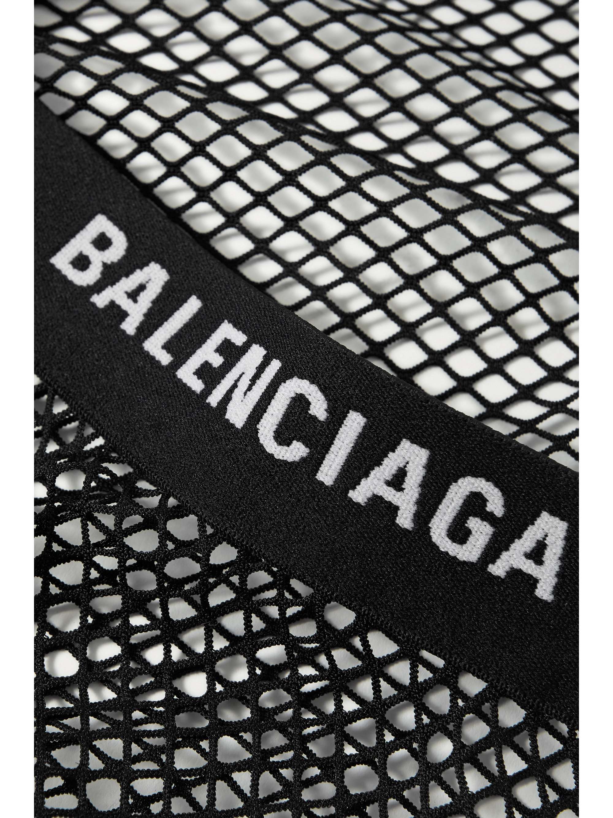 BALENCIAGA Stretch-mesh tights