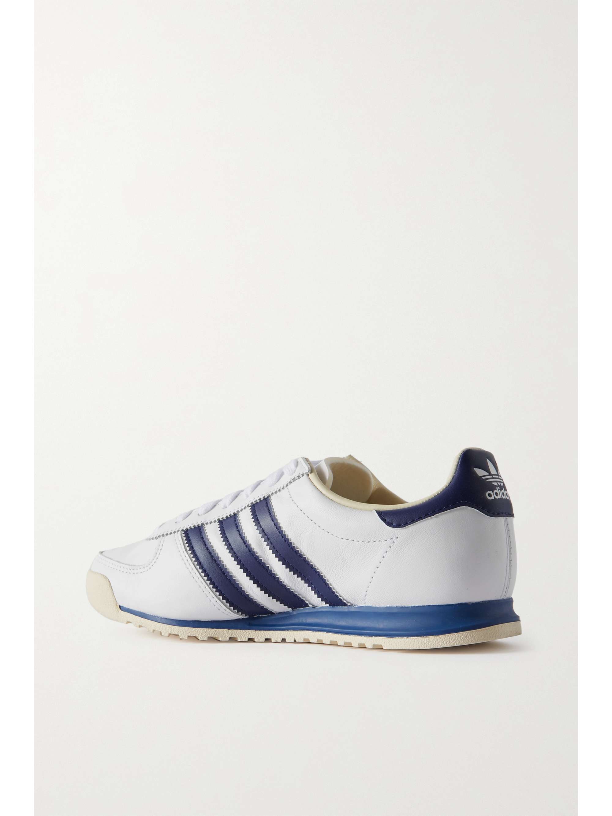 ADIDAS ORIGINALS Guam leather sneakers NETAPORTER