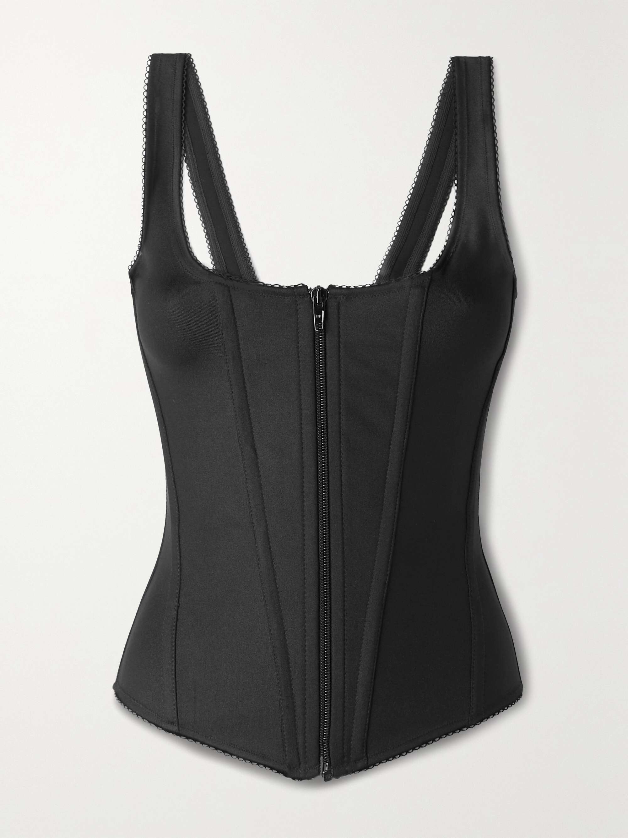 BALENCIAGA Stretch-jersey bustier top | NET-A-PORTER