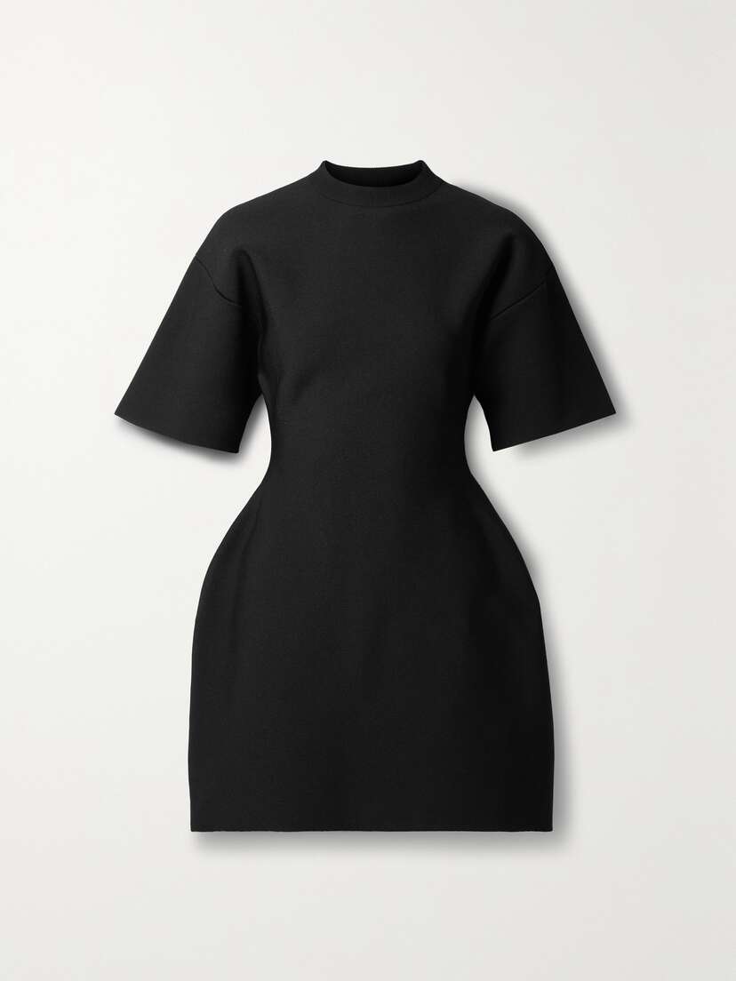 Hourglass tretch-ponte Mini Dress