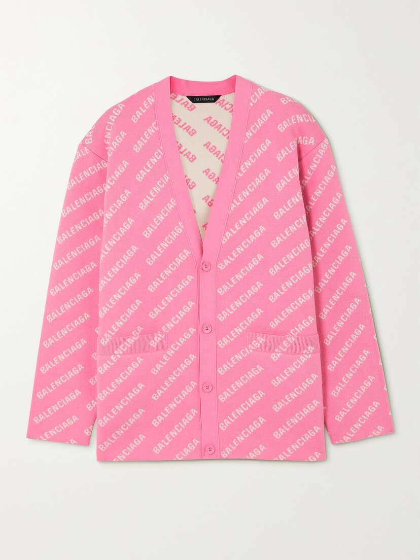 Balenciaga Jacquard Cardigan