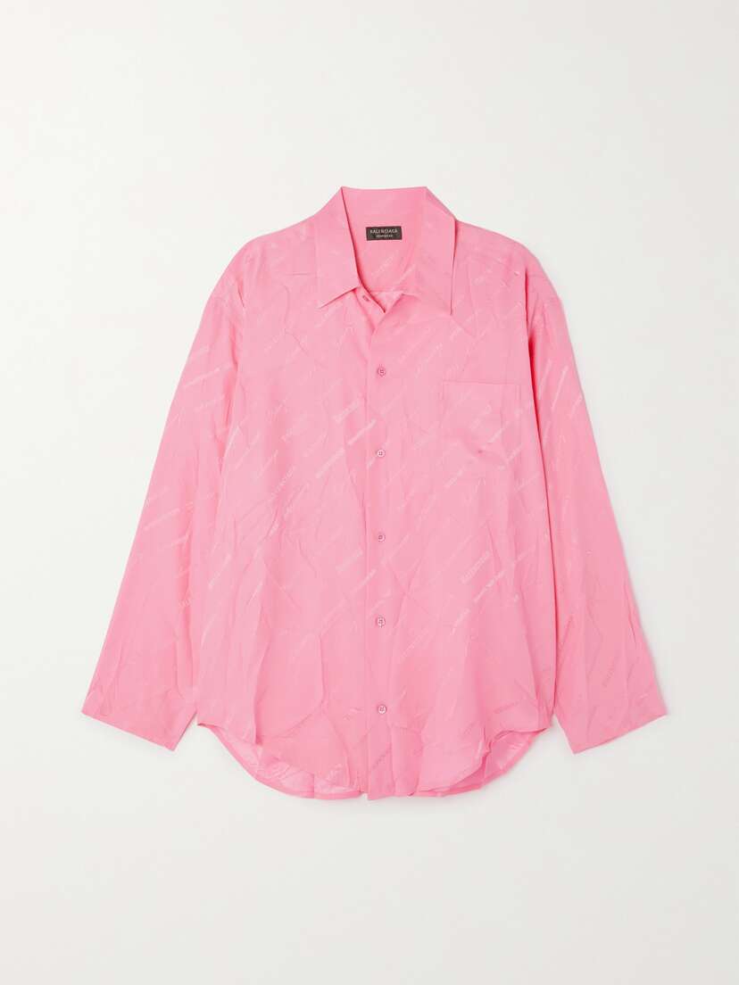 Balenciaga Cotton-jacquard Shirt