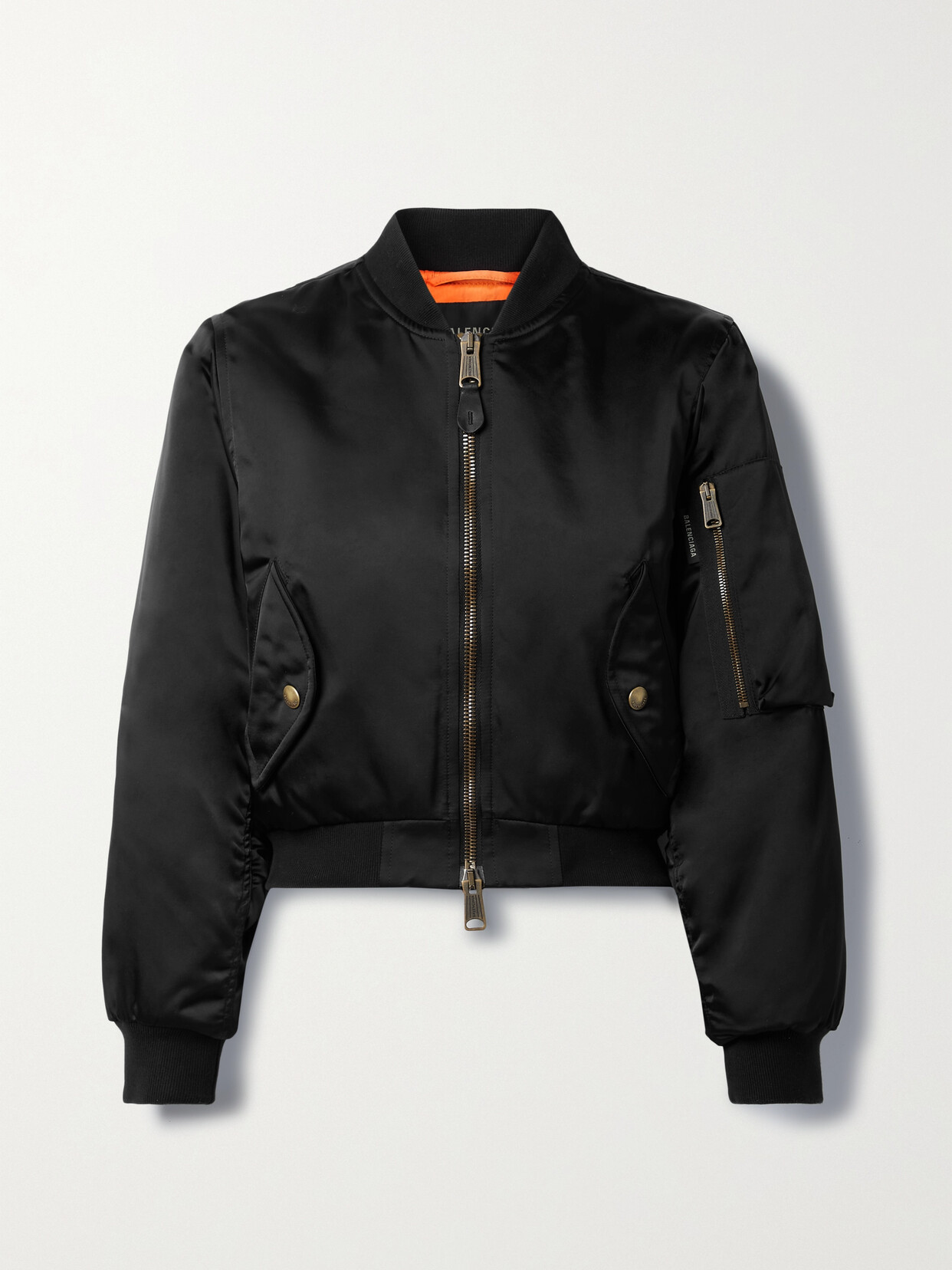 Balenciaga - Shrunk Padded Shell Jacket - Black