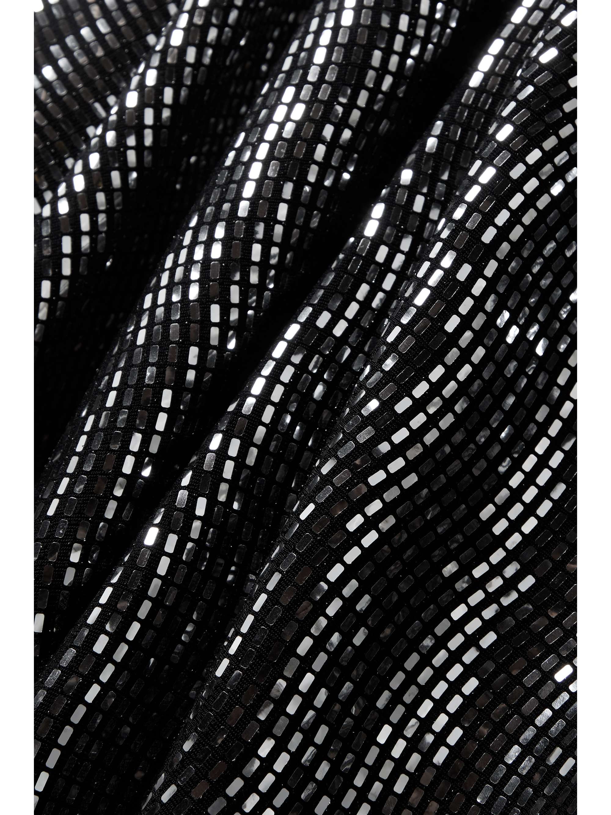 BALENCIAGA Embellished sequined stretch-knit gown