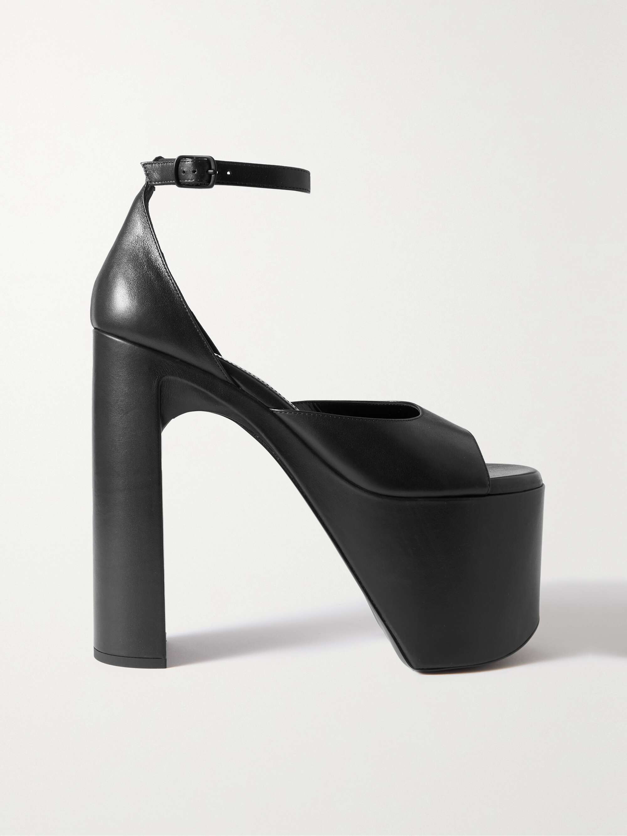 Valnød slå fangst BALENCIAGA Camden leather platform sandals | NET-A-PORTER