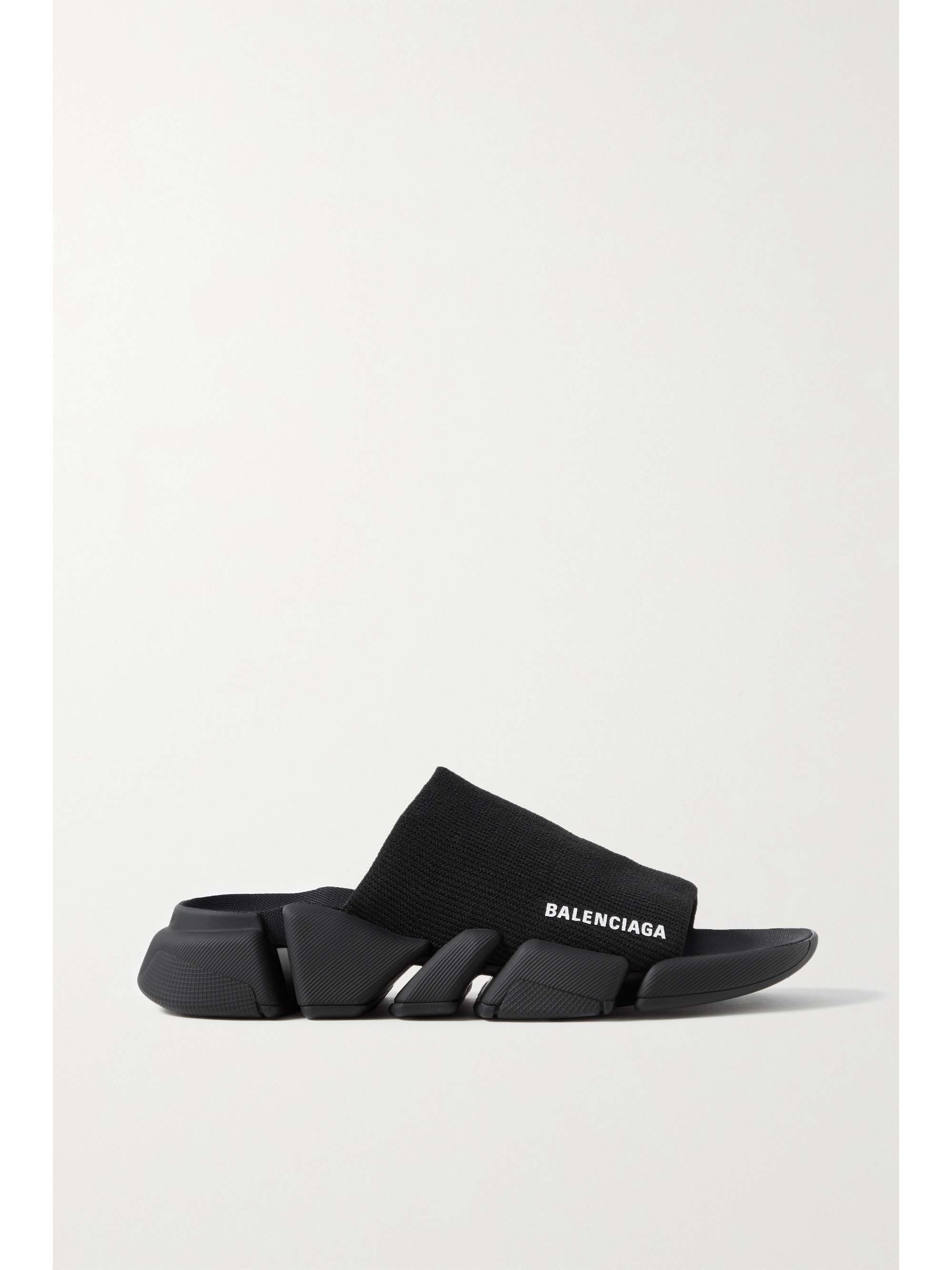 Monument Slette En skønne dag BALENCIAGA Speed 2.0 logo-print stretch-knit slides | NET-A-PORTER