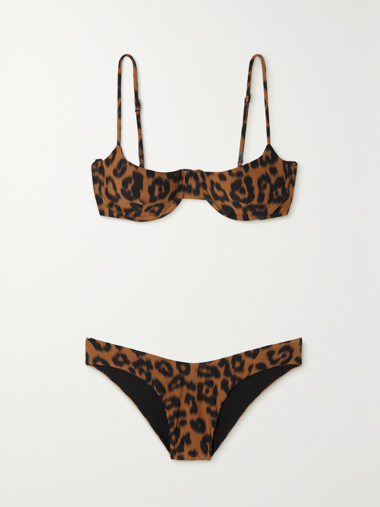 Haight - + Net Sustain Ligia And Leila Leopard-print Bikini - Animal print