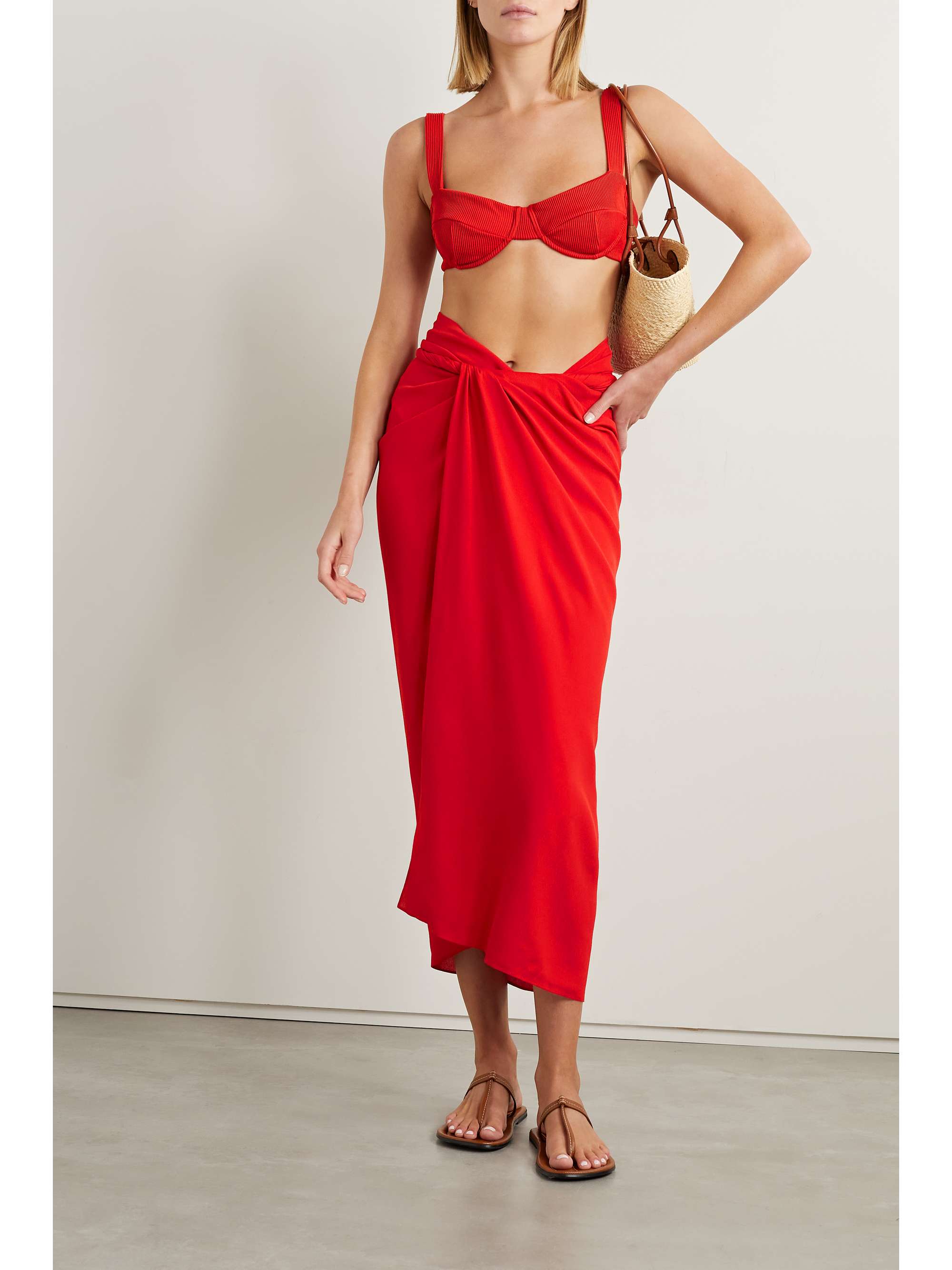 HAIGHT Panneaux crepe de chine pareo