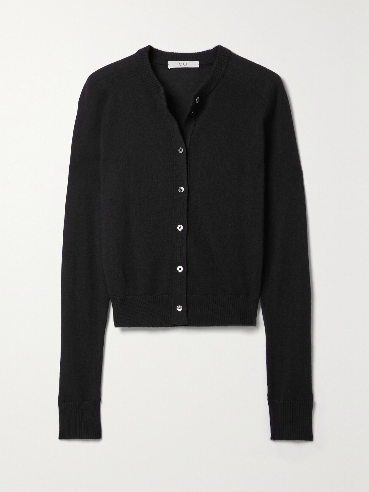 Co - Cashmere Cardigan - Black